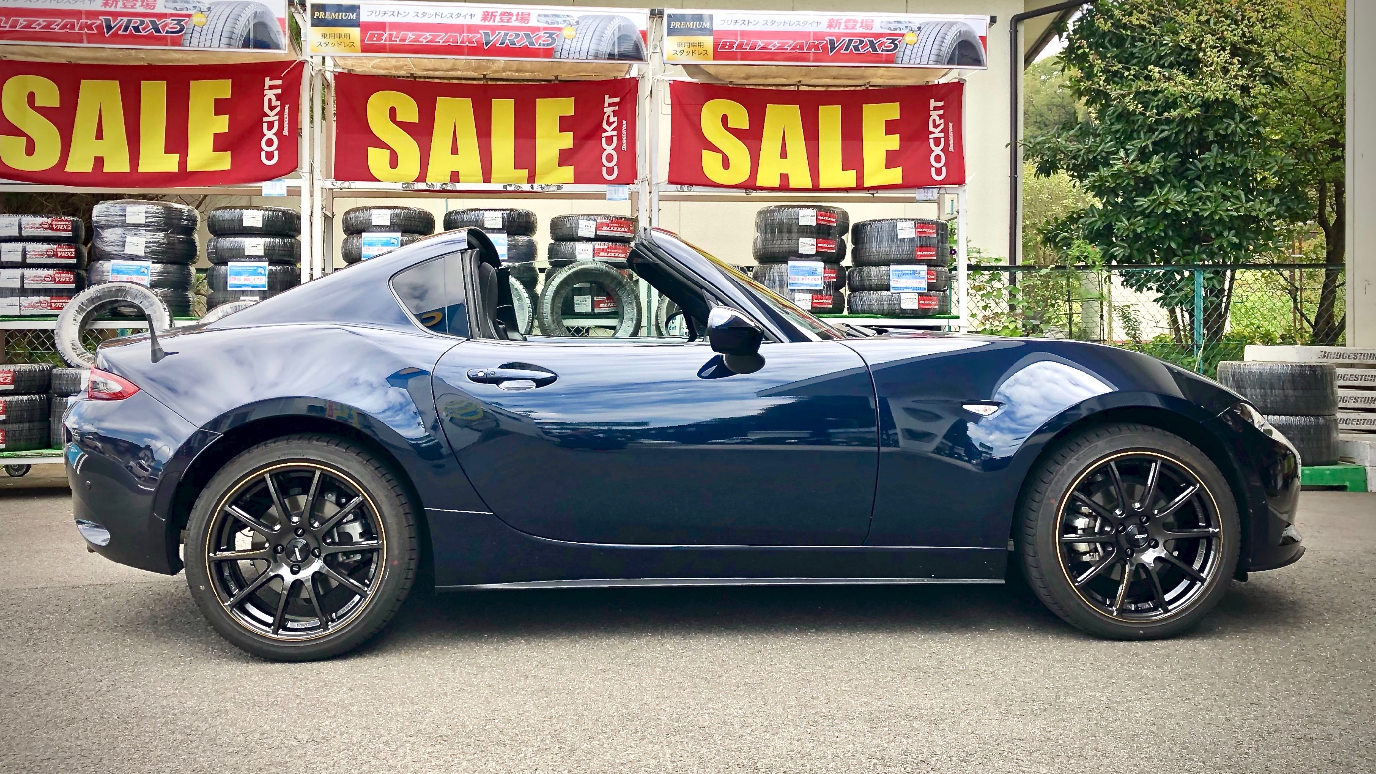NDERC MAZDA ROADSTER RF ✖ RAYS gram LIGHTS 57Transcend UNLimit