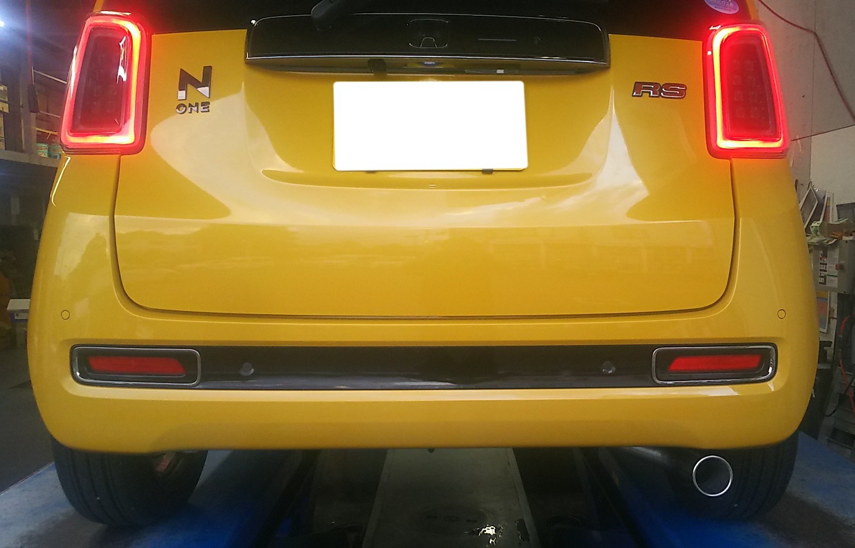 JG3 NONE RS」へ「SPOON N1 MUFFLER」☆ | ホンダ N-ONE 吸 JG3 NONE RS」へ「SPOON N1 MUFFLER」☆ | ホンダ N-ONE 吸