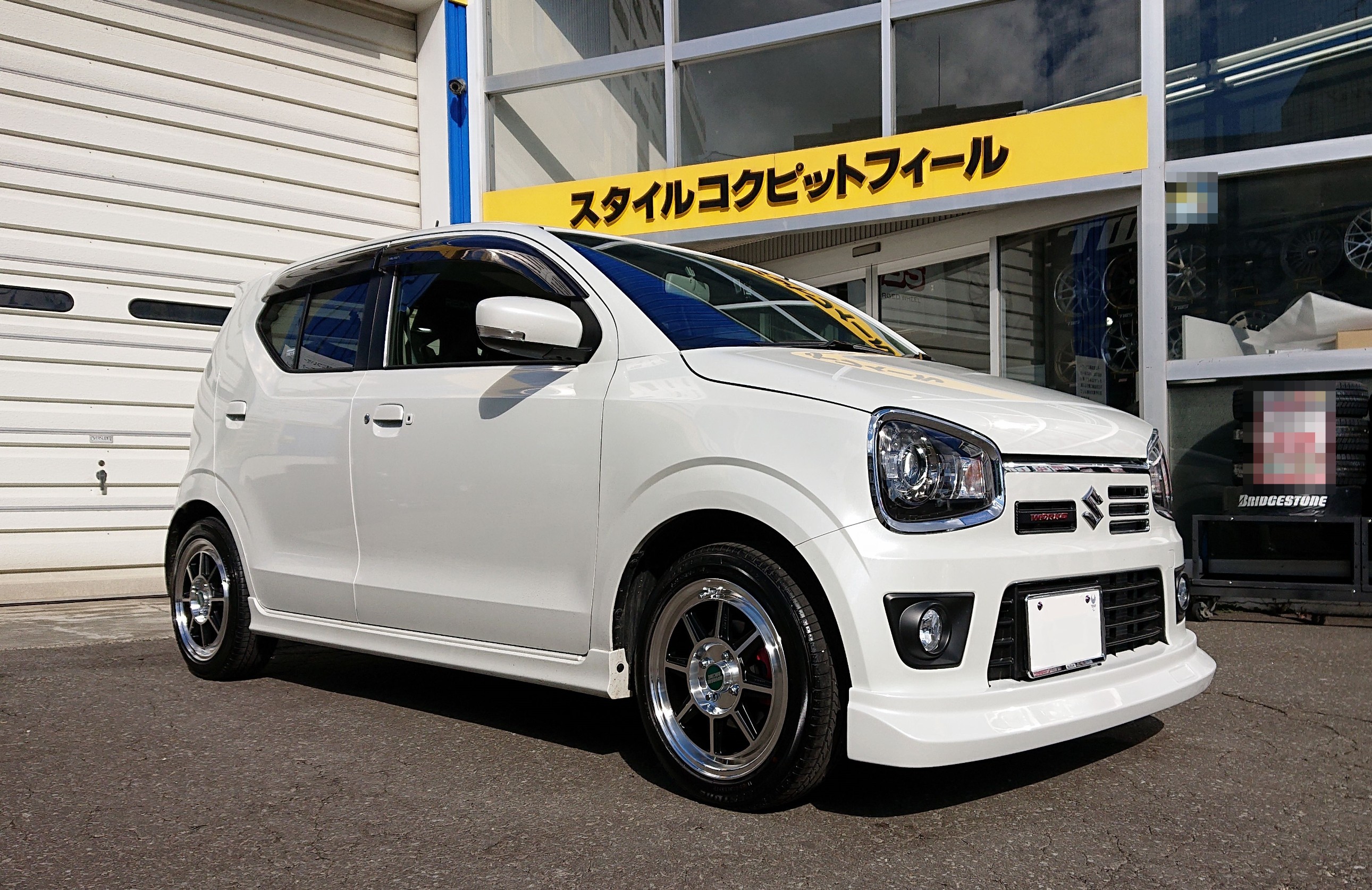 ハヤシストリート TYPE STF & CROSS スポイラー 取付けなどなど
