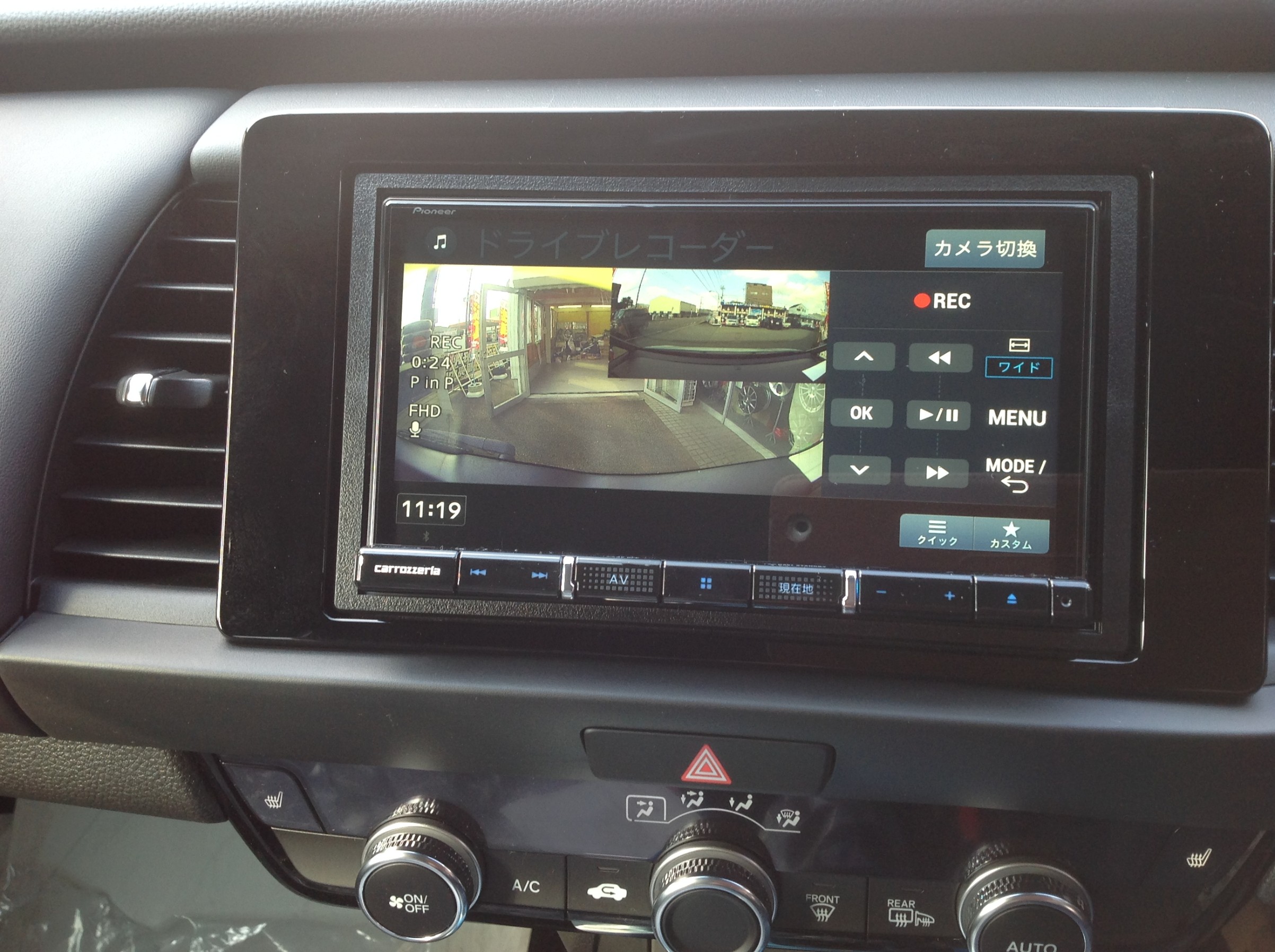 ホンダフィット純正　ギャザズナビ　前後ドラレコセット 楽天市場】HONDA ホンダ FIT フィット ホンダ純正 ドライブ