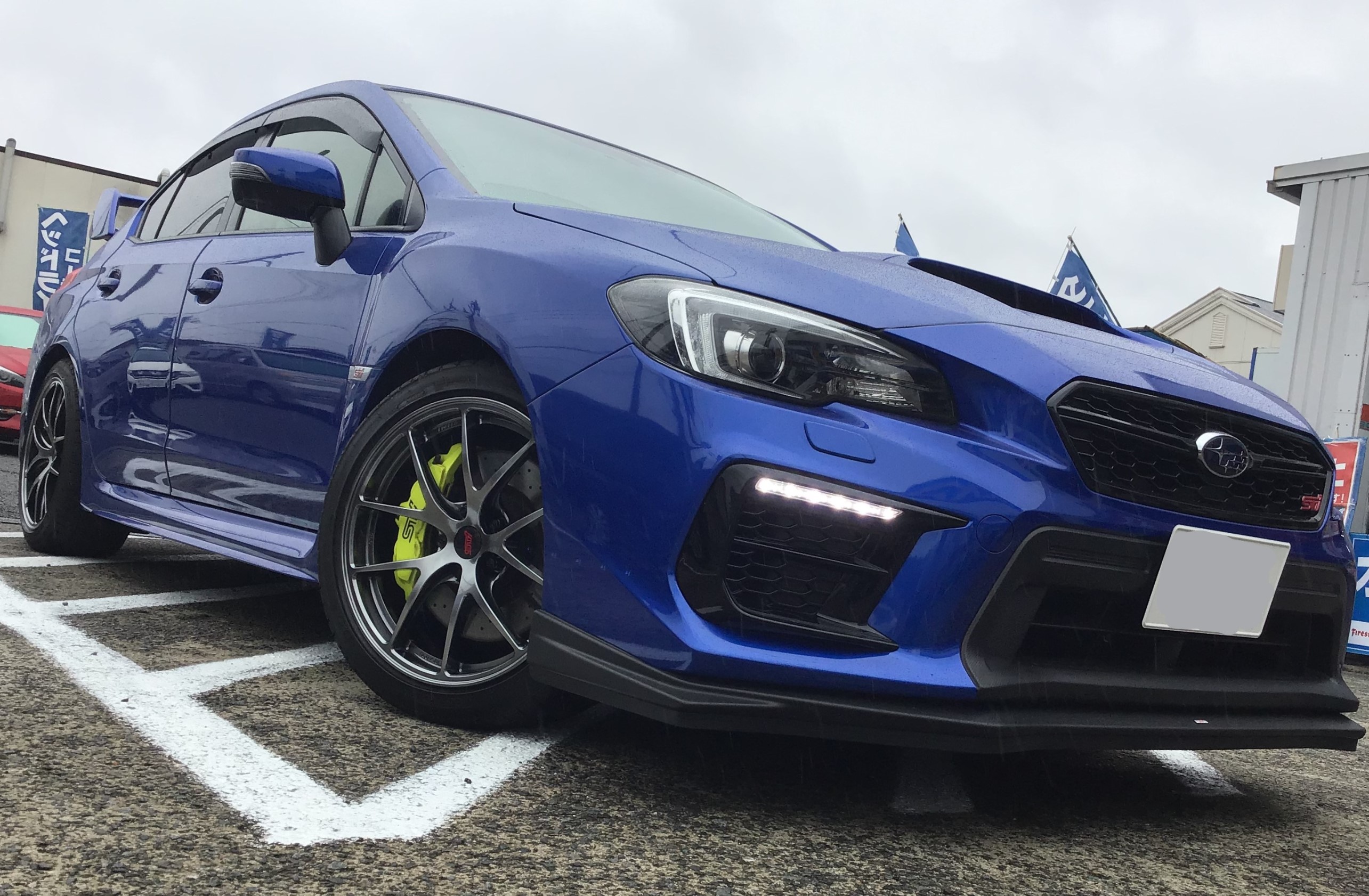 1/43　スバル　インプレッサ改　WRX　BBS-LM　アルミ製　深リム インプレッサ WRX STIのフジコーポレーション・BBS LM限定カラー
