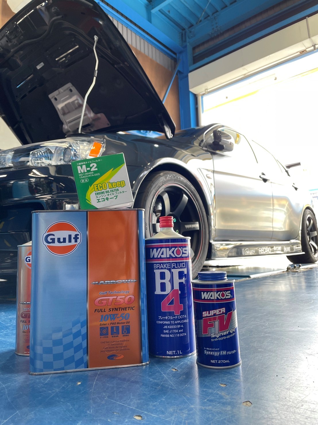 ☆ランエボⅩ 各種油脂類メンテナンス☆ | 三菱 ランサー