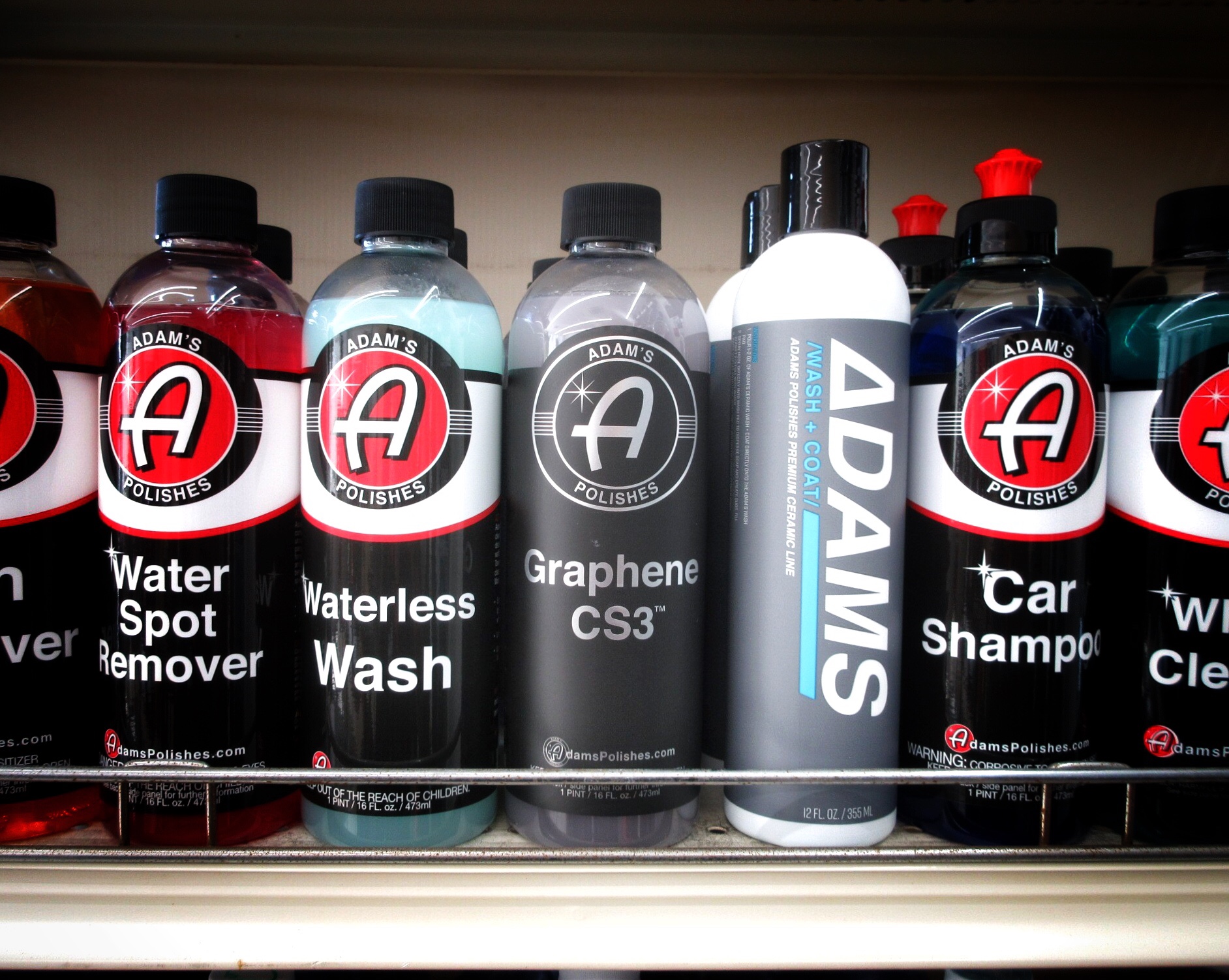 最近話題のカーケアブランド「Adam's Polishes（アダムスポリッシュ）」の取り扱いを開始しました！ | 店長アサコのブログ | コクピット  55 | 車のカスタマイズにかかわるスタッフより