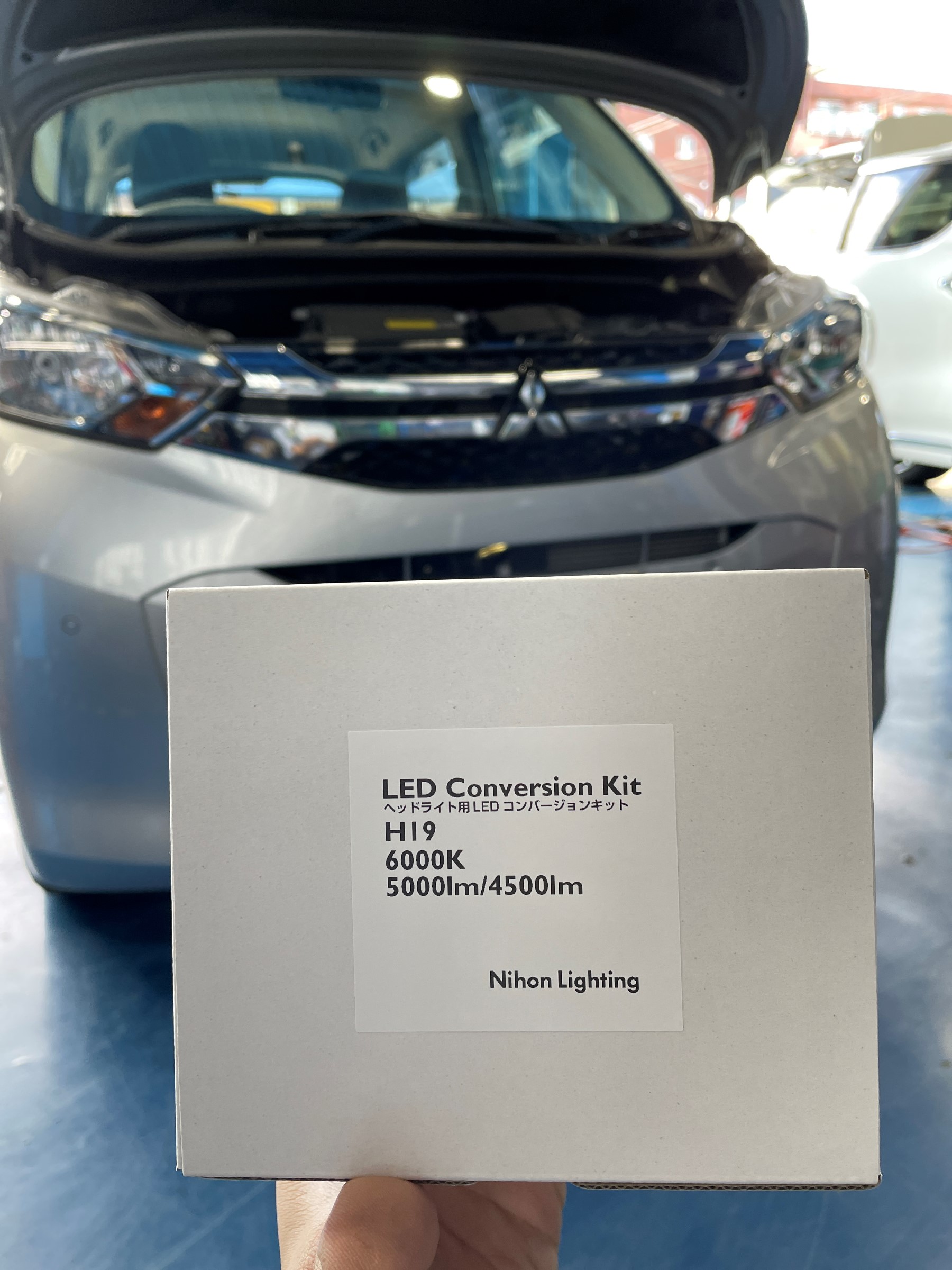 ☆LEDヘッドライトバルブ交換 eKワゴン☆ | 三菱 eKワゴン HID・LED