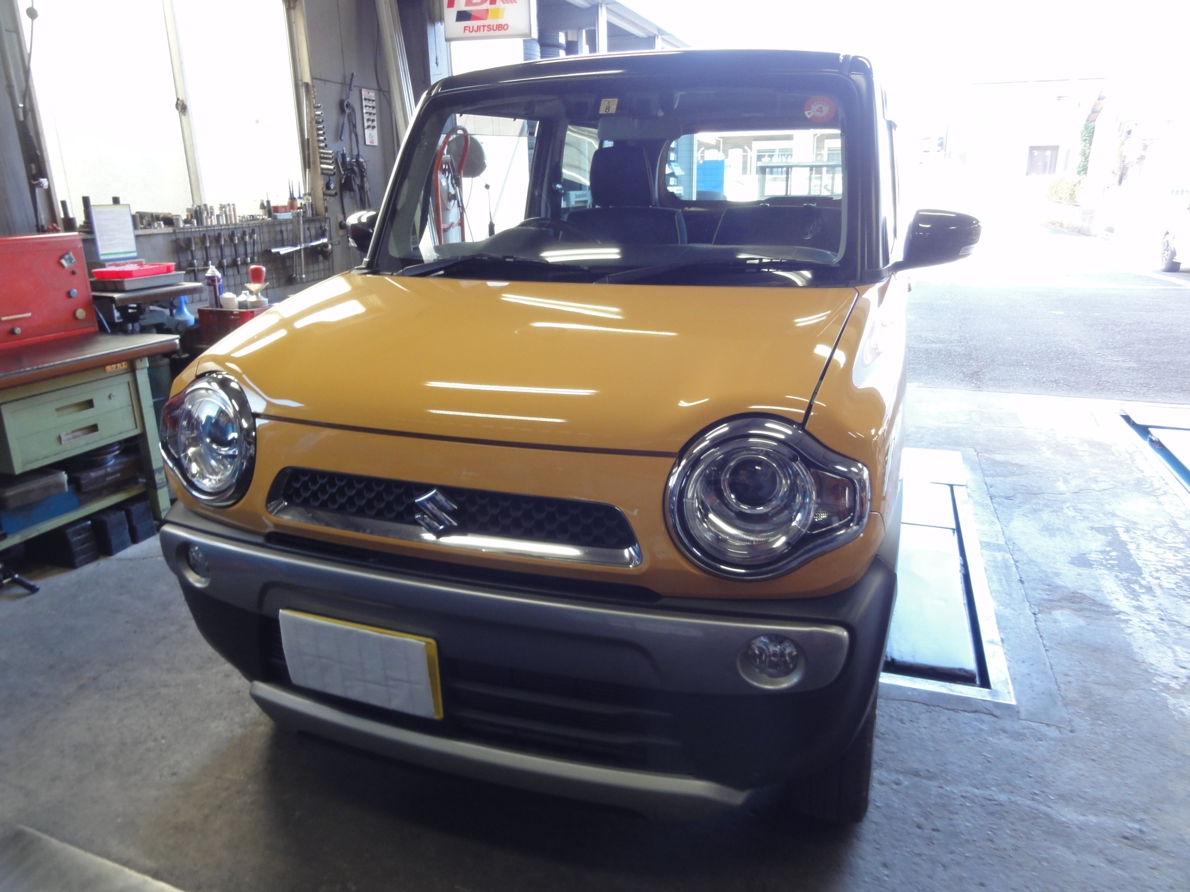 ハスラー（MR41S）ブリヂストンの最新スタッドレス「ブリザック VRX3