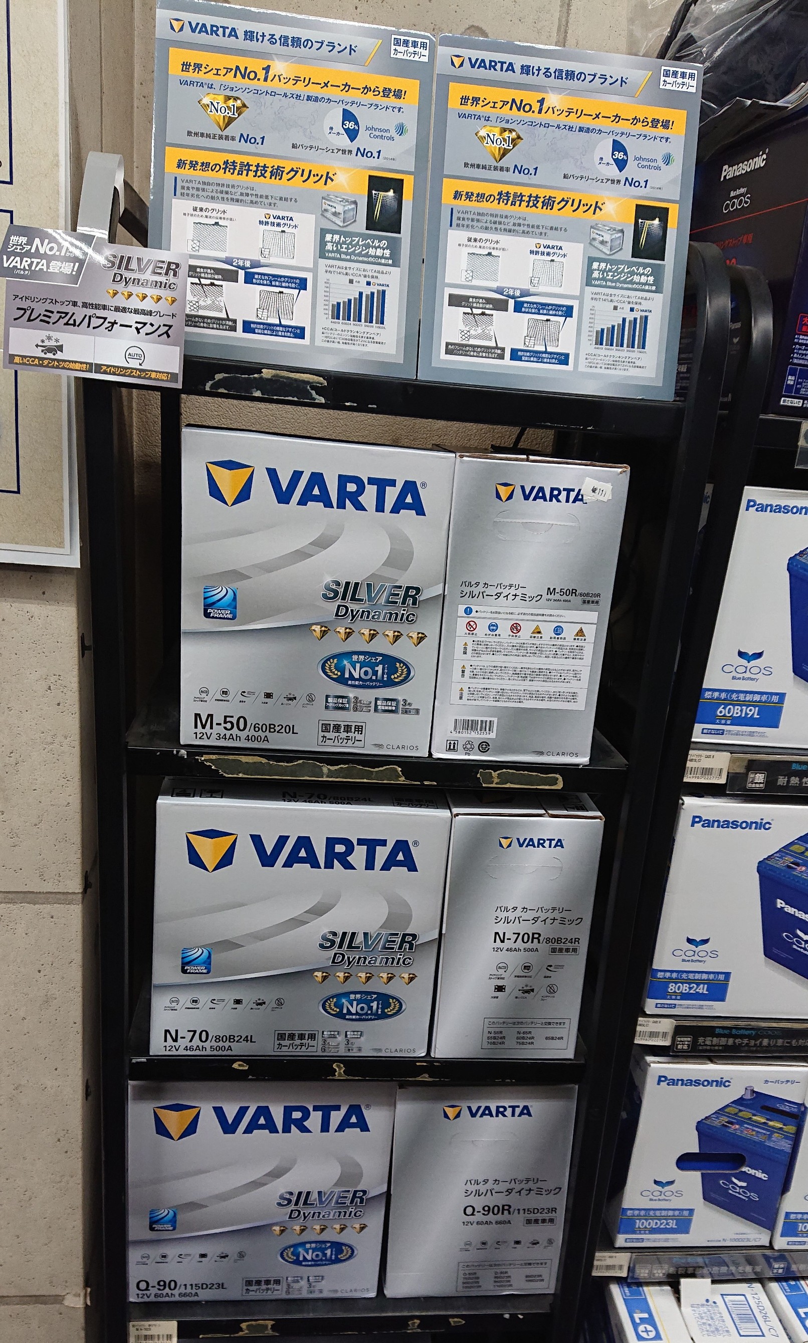 バルタ　varta　カ― バッテリー VARTA カローラクロス ZSG10 バッテリー VARTA BLUE Dynamic バルタ