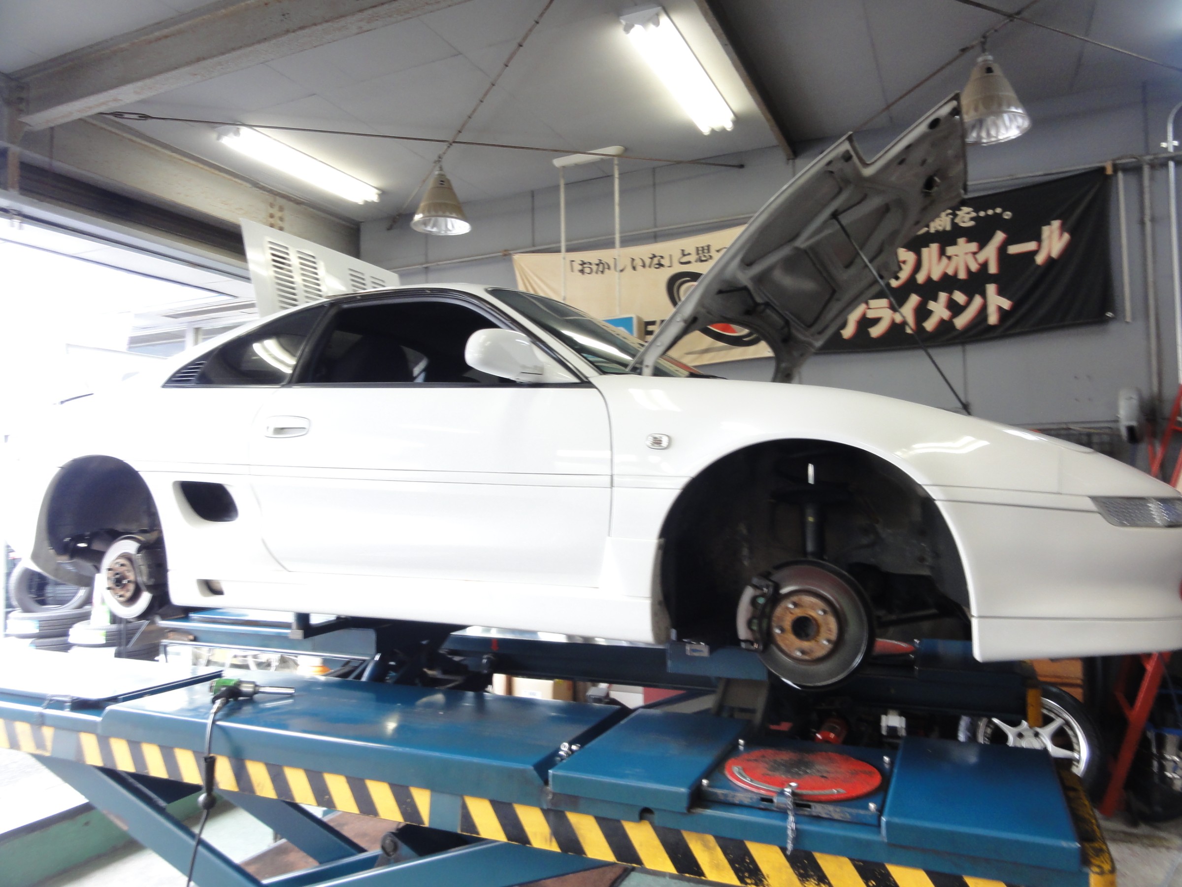 MR2（SW20）クスコ製車高調「STREET ZERO A」＆「ピロテンションロッド