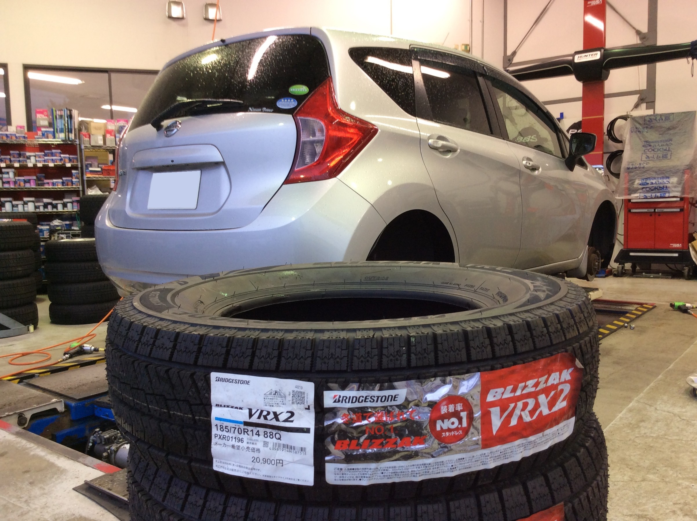 スタッドレスタイヤに交換します！ | スタッフ日記 | コクピット 名取