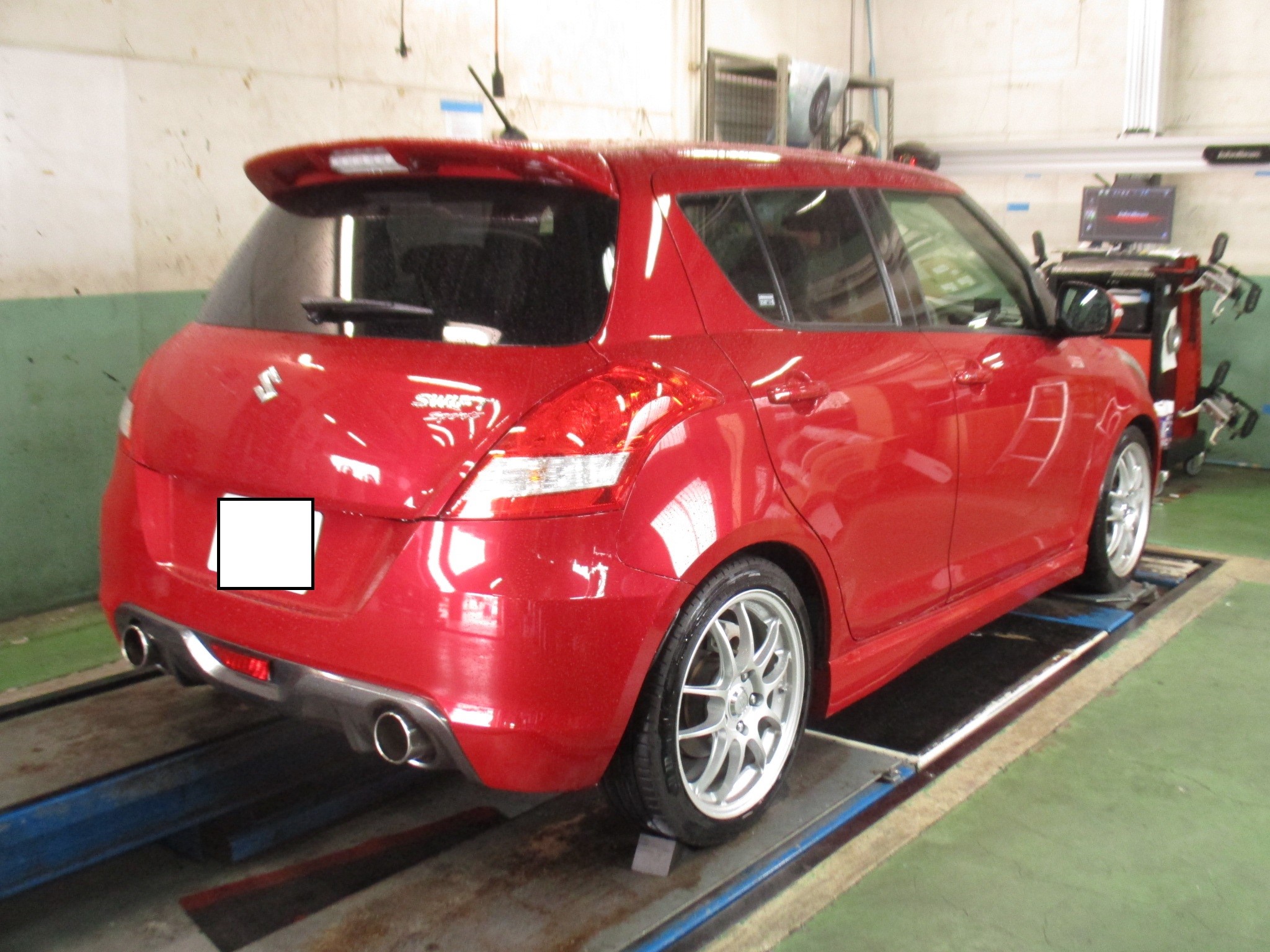 スイフト　社外足回り スイフトスポーツ 足回り交換 《 ZC33S × TEIN 純正形状