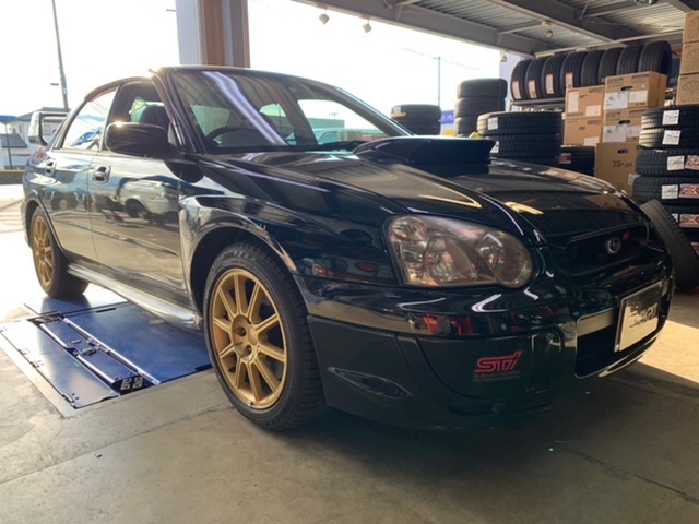 ◇SUBARU IMPREZA WRX STI [GDB] CUSCO リアフレーム補強バー取付
