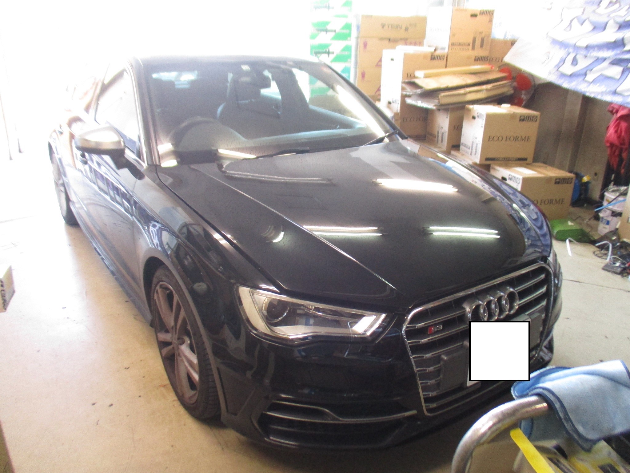 エアコンの臭い 気になるなら アウディ S3 メンテナンス オイル バッテリー他 メンテナンス オイル バッテリー他 カーエアコン 店舗日記 コクピット 麻生 車のカスタマイズにかかわるスタッフより