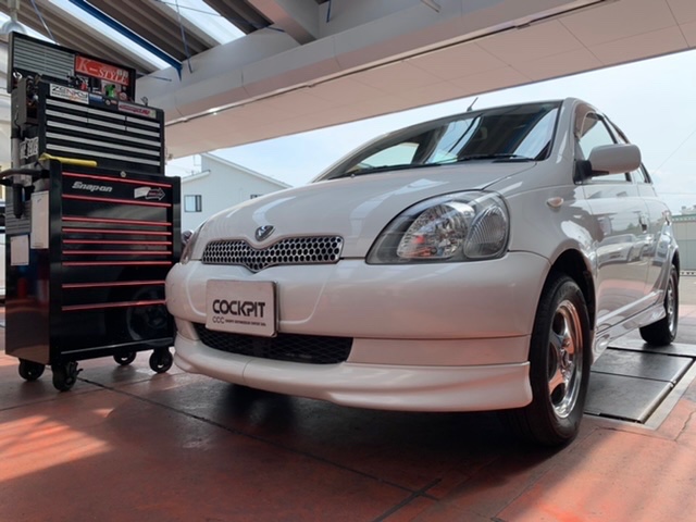 ◇TOYOTA VITZ [NCP10] 用品取付 メンテナンス作業 DIXCEL ブレーキパッドローター交換・キャリパーシール交換◇ | トヨタ  ヴィッツ | スタッフ 日記 | コクピット 荒井 | 車のカスタマイズにかかわるスタッフより