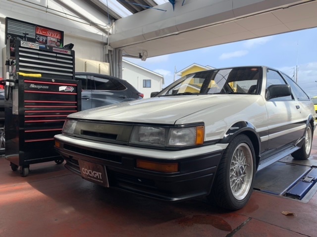 ◇TOYOTA COROLLA LEVIN [AE86] 一般整備 パワーステアリング