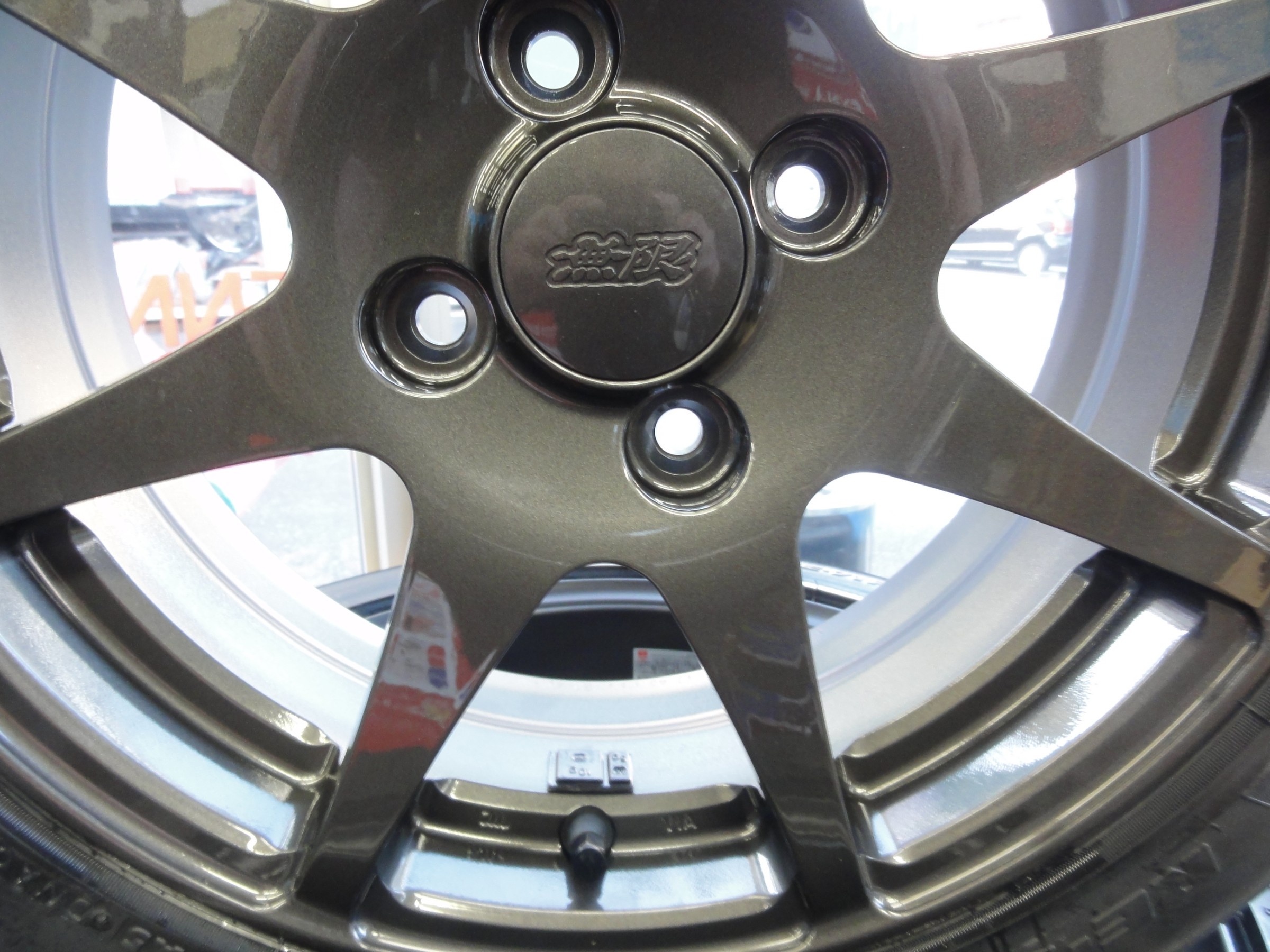 NｰONE（JG3：RS）無限製鍛造アルミホイール「FR8」＆ブリヂストン