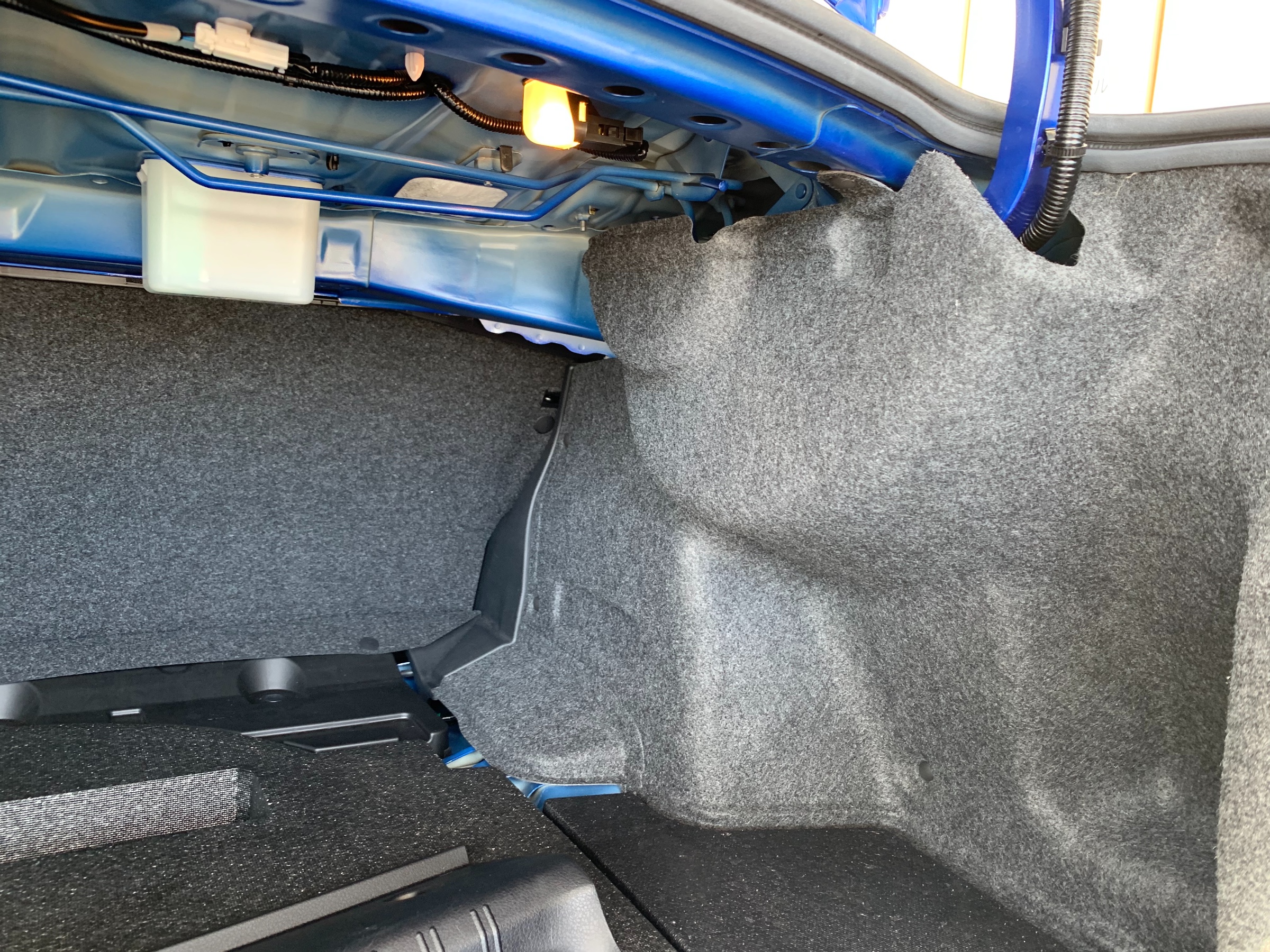 WRX S4 STI フレキシブルドロースティフナーリヤ＆ガードバー取り付け