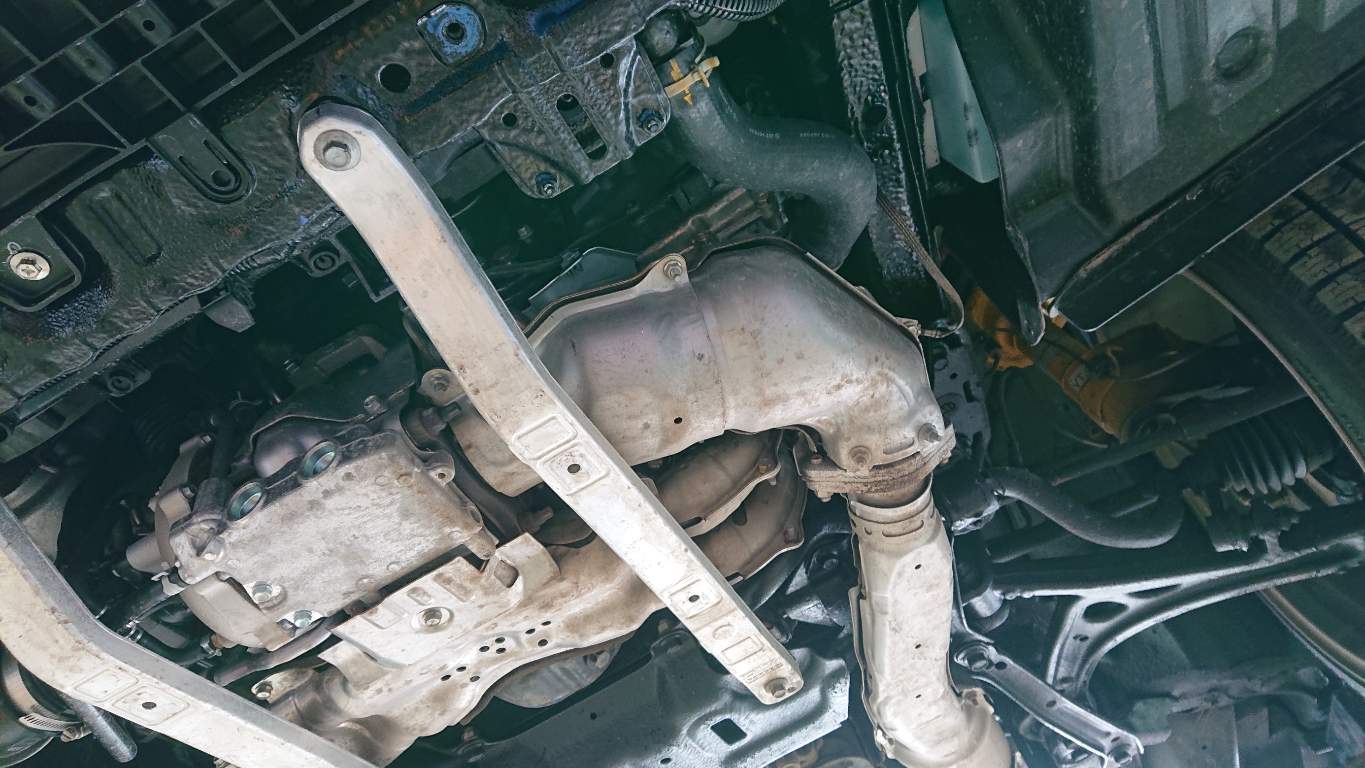 Z250 JBK-ER250C SUS2in1エキゾーストASSY バージョンアップ用 YAMAMOTO ヤマモトレーシング 触媒付