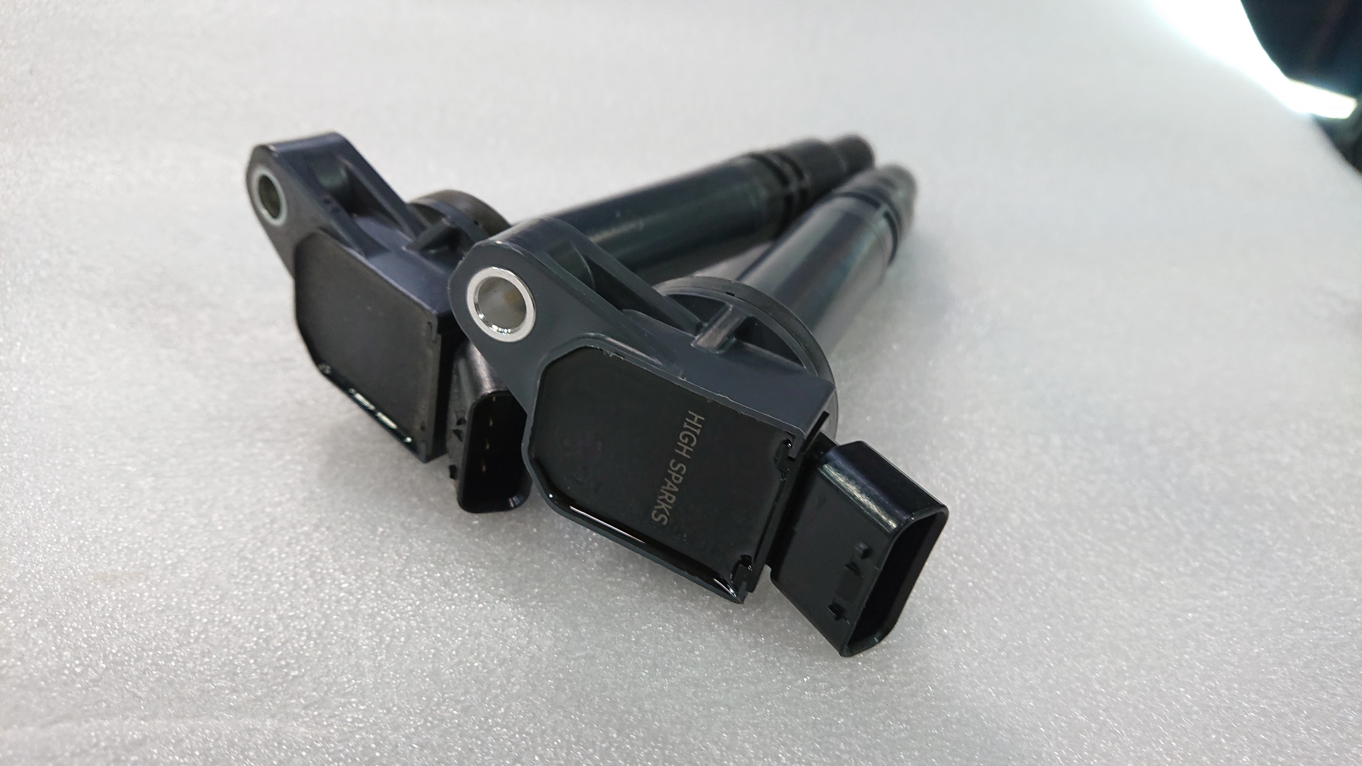 ハイスパーク イグニッションコイル & NGKスパークプラグ 取付け作業