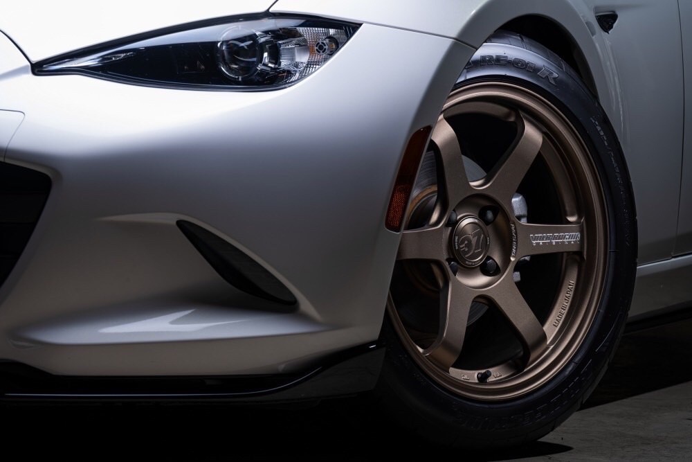 レイズ マツダ 純正風 加工 ホイール センターキャップ VolkRacing 