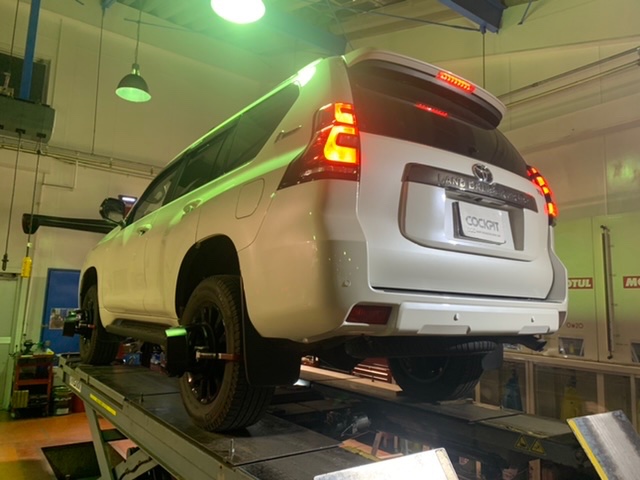 ◇TOYOTA LANDCRUISER PRADO [GDJ 150W] 用品取付 JAOS BATTLEZ