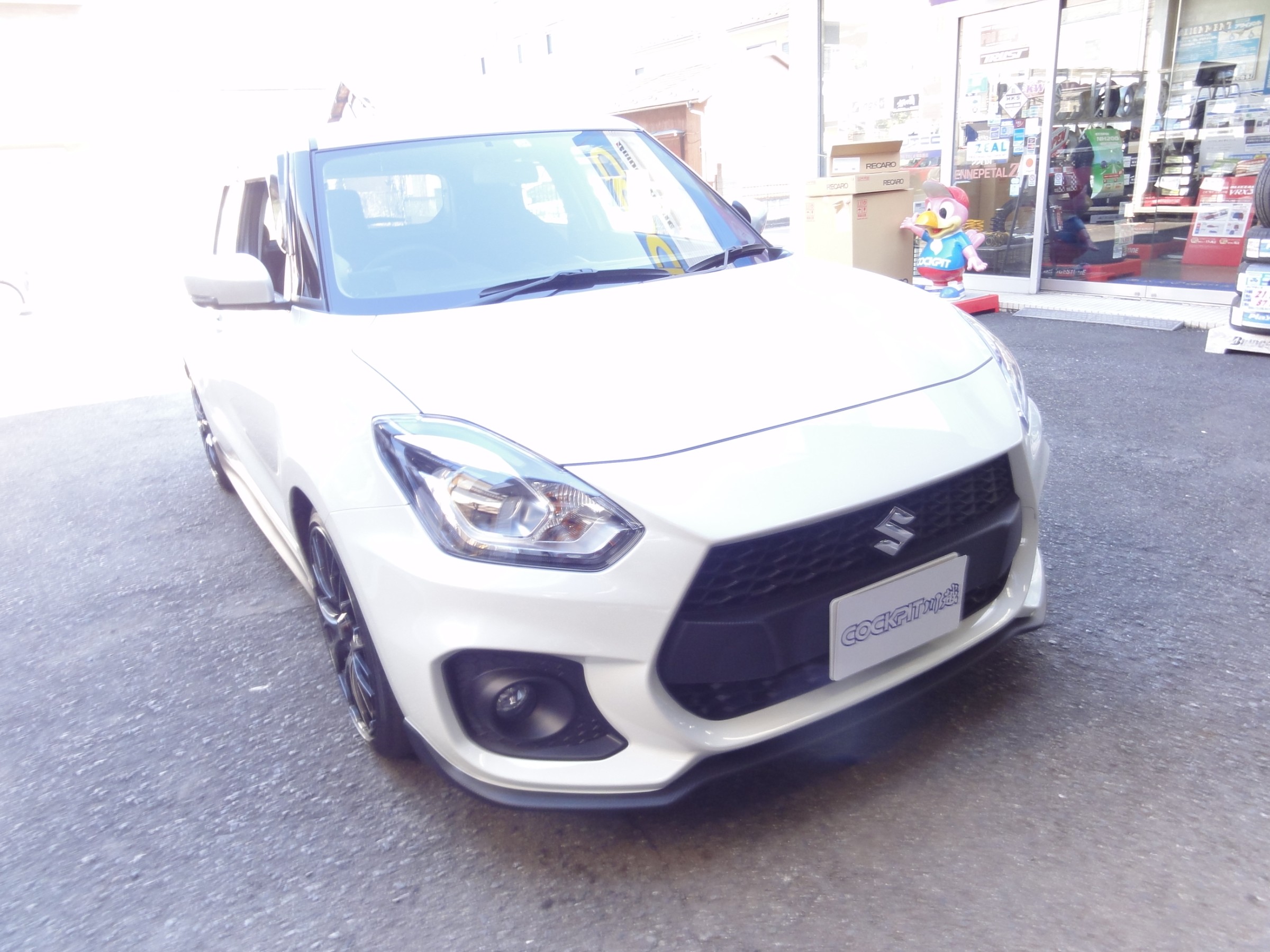 スイフトスポーツ（ZC33S）レカロ製モータースポーツシェルシート「RS