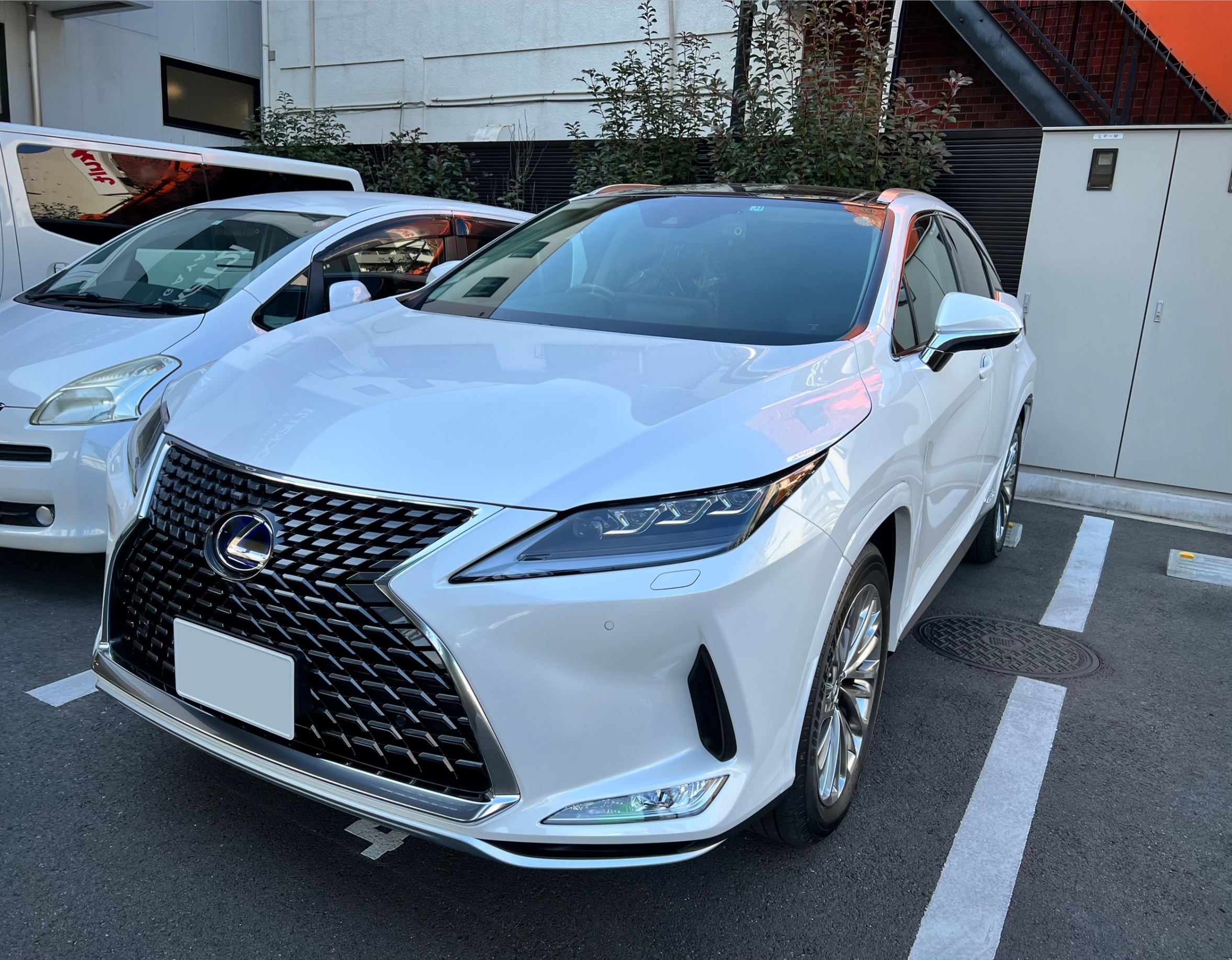 RX450h デジタルインナーミラー型ドライブレコーダー取付
