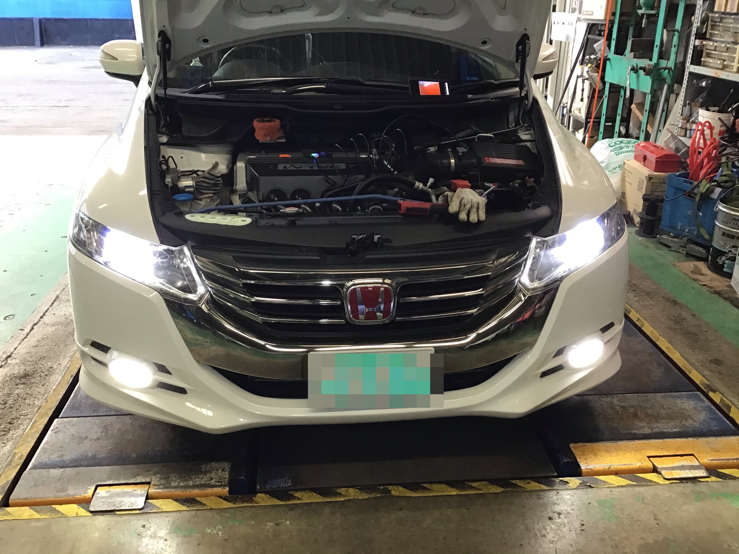RB3オデッセイ ヘッドライトLED化 | ホンダ オデッセイ HID・LED