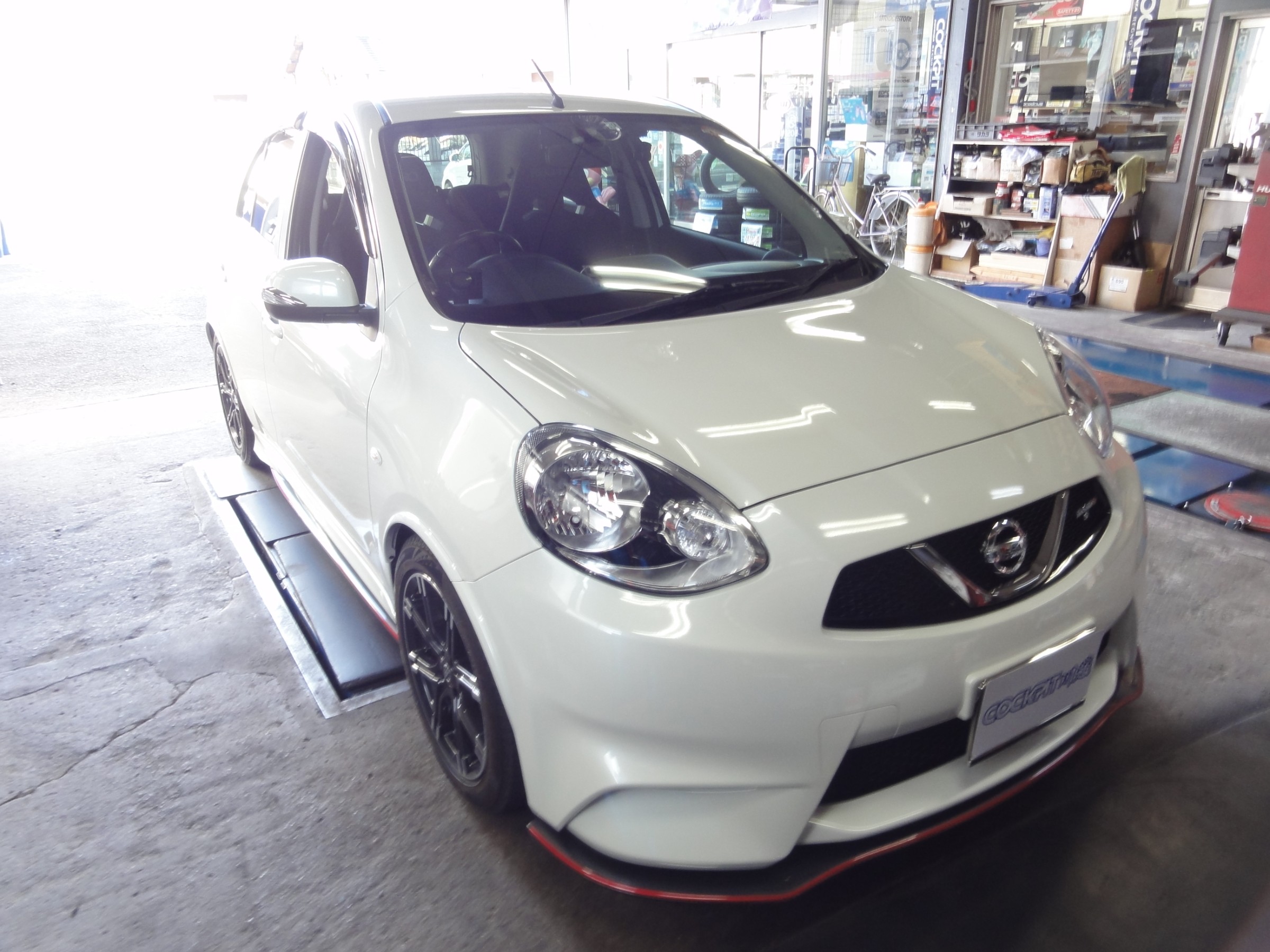 NISMO ニスモ オイルフィラーキャップ (ラチェット) マーチ ニスモ S