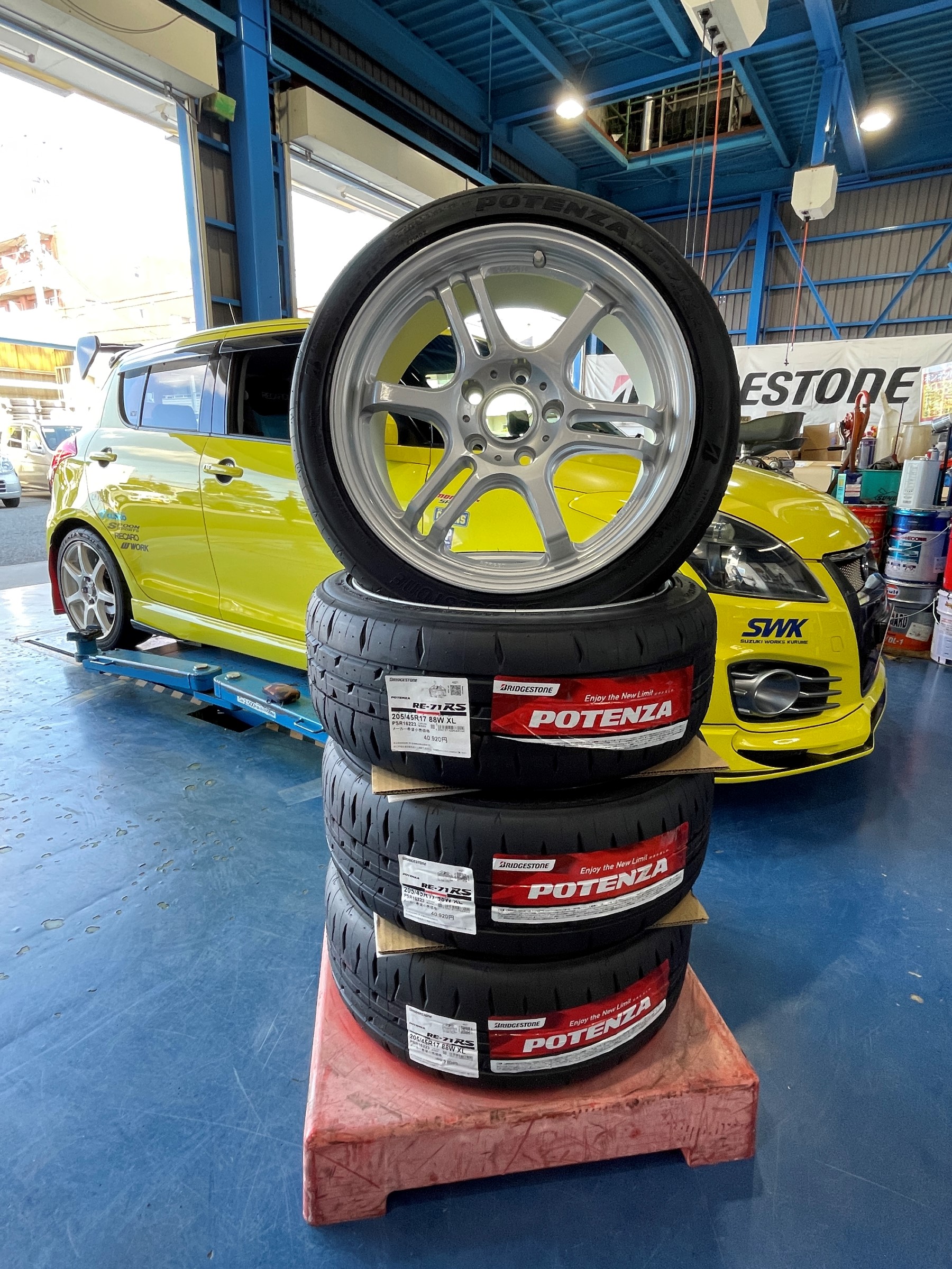 ☆ポテンザ×ポテンザ 最高の組み合わせ スズキ スイフトスポーツ ZC32S