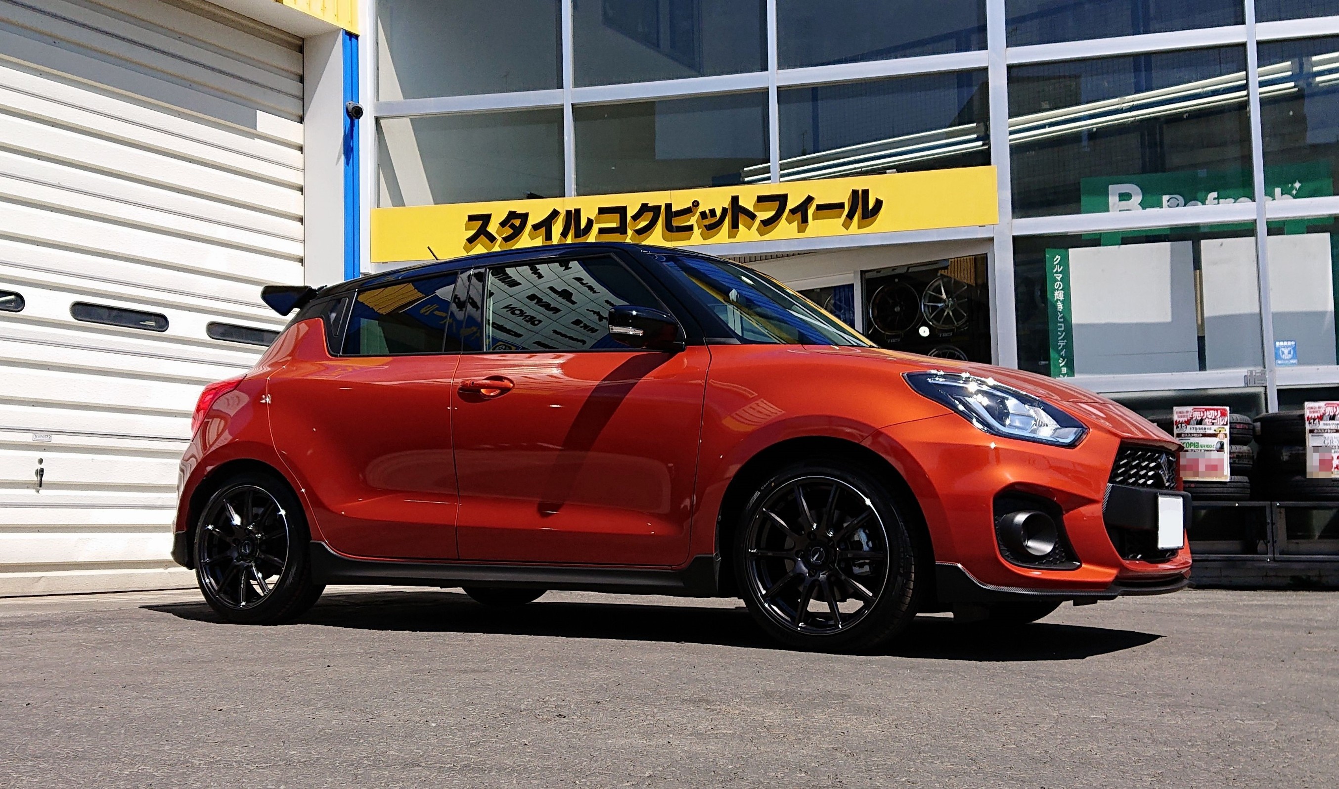 レイズ グラムライツ 57Transcend 装着作業 ／ スズキ ZC33S スイフト