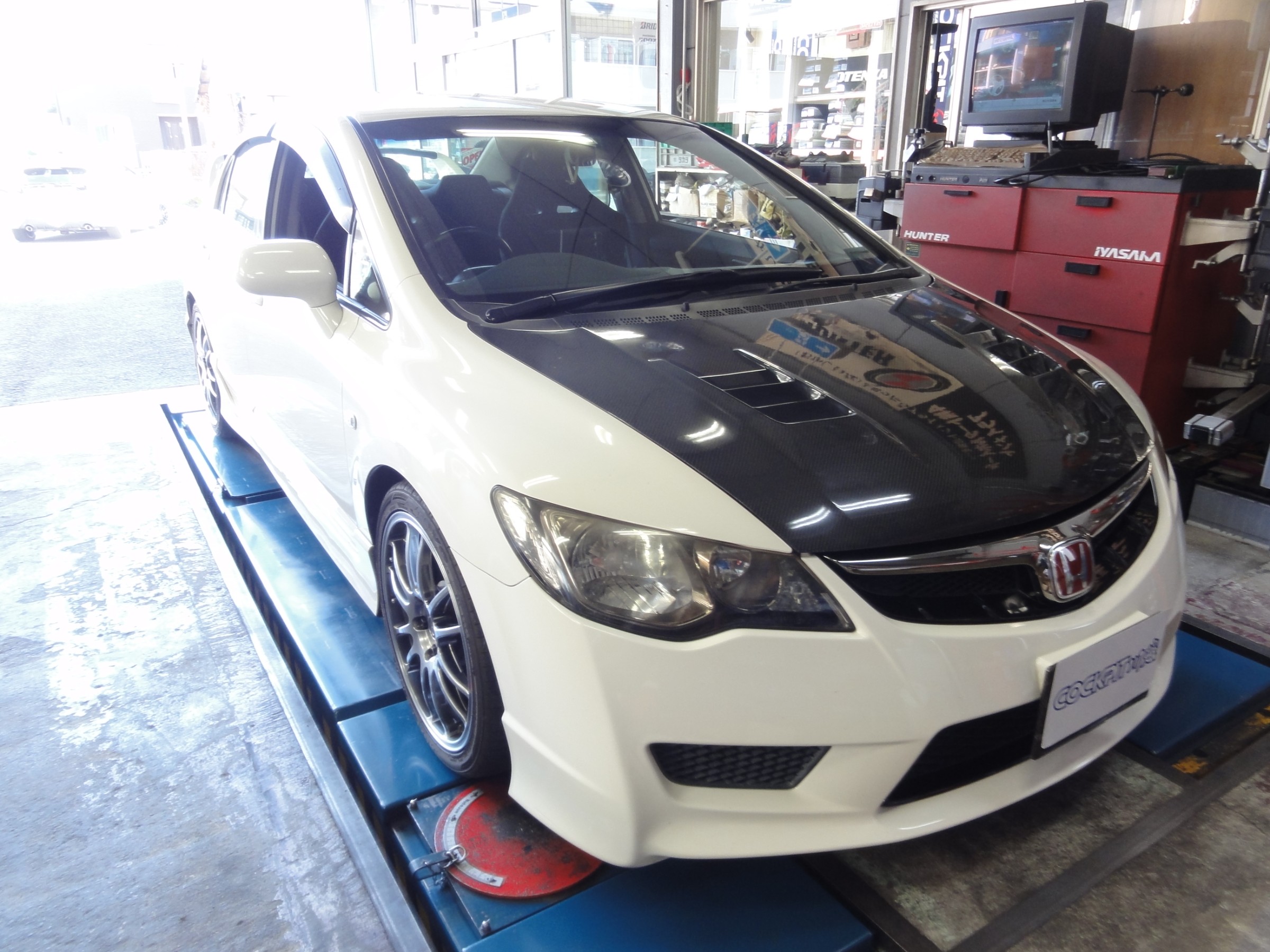 シビック タイプR（FD2）エンジンオイル交換。 | ホンダ シビック