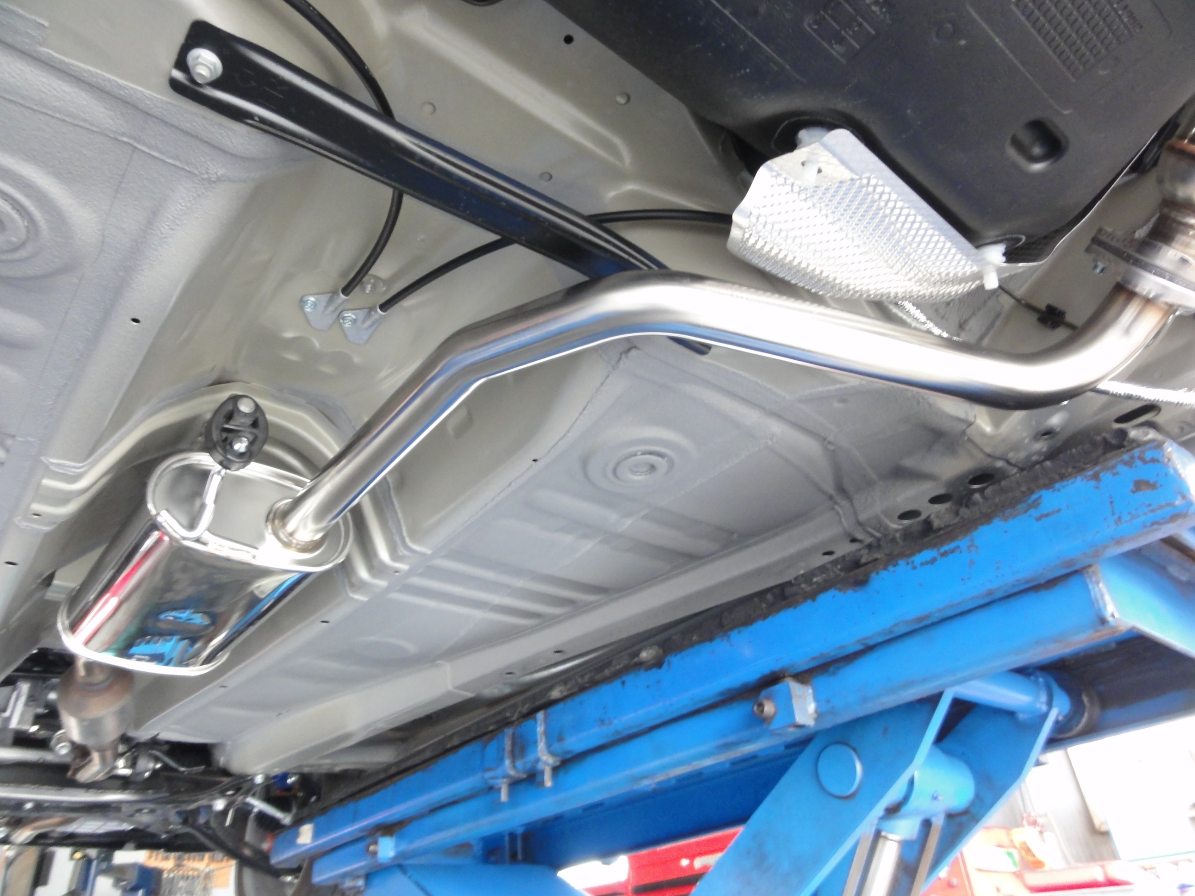 アルトワークス（HA36S）HKS製スポーツマフラー「サイレントハイ