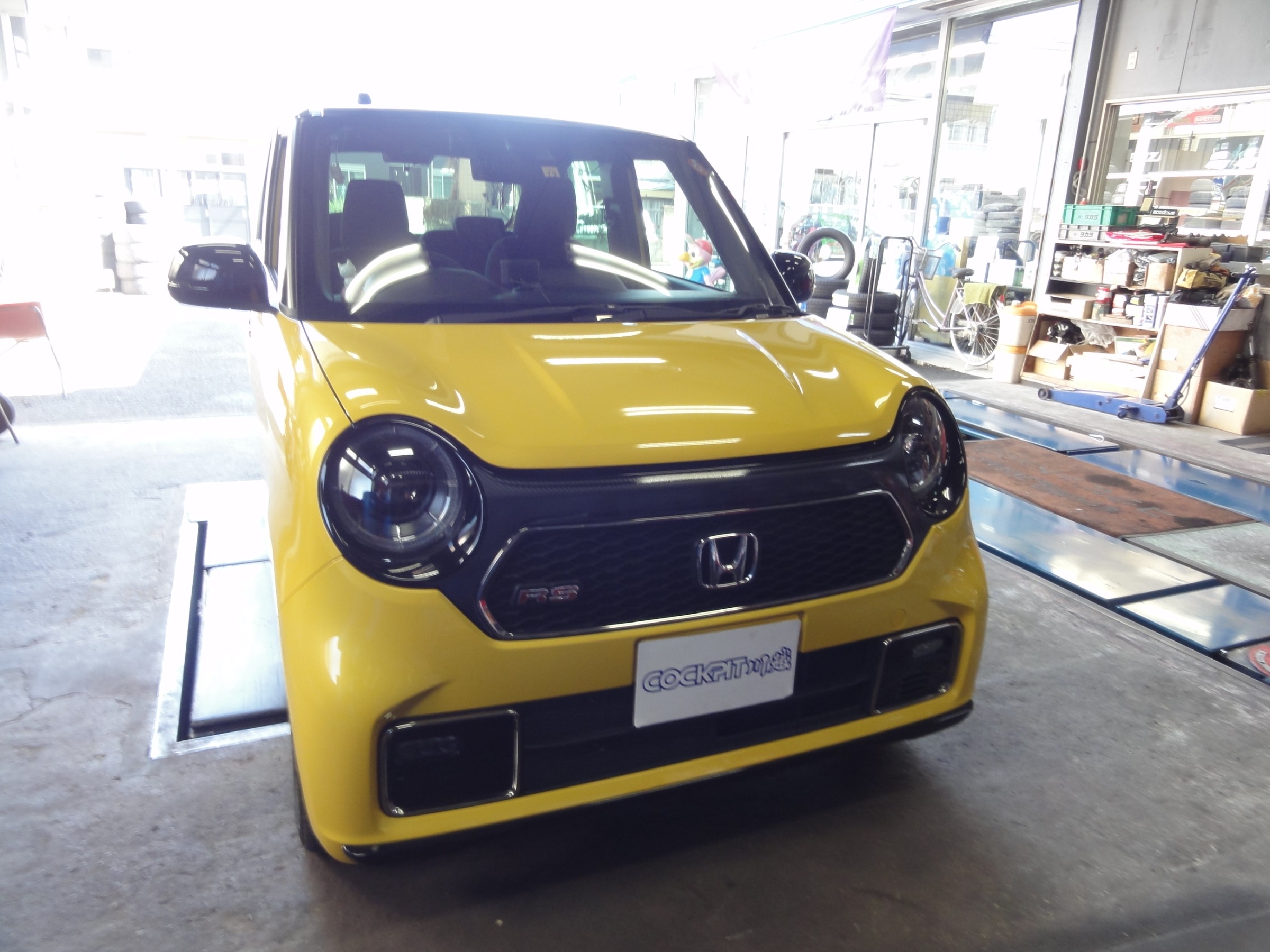 NｰONE（JG3：RS）スプーン製ボディ補強パーツ「スティッフ