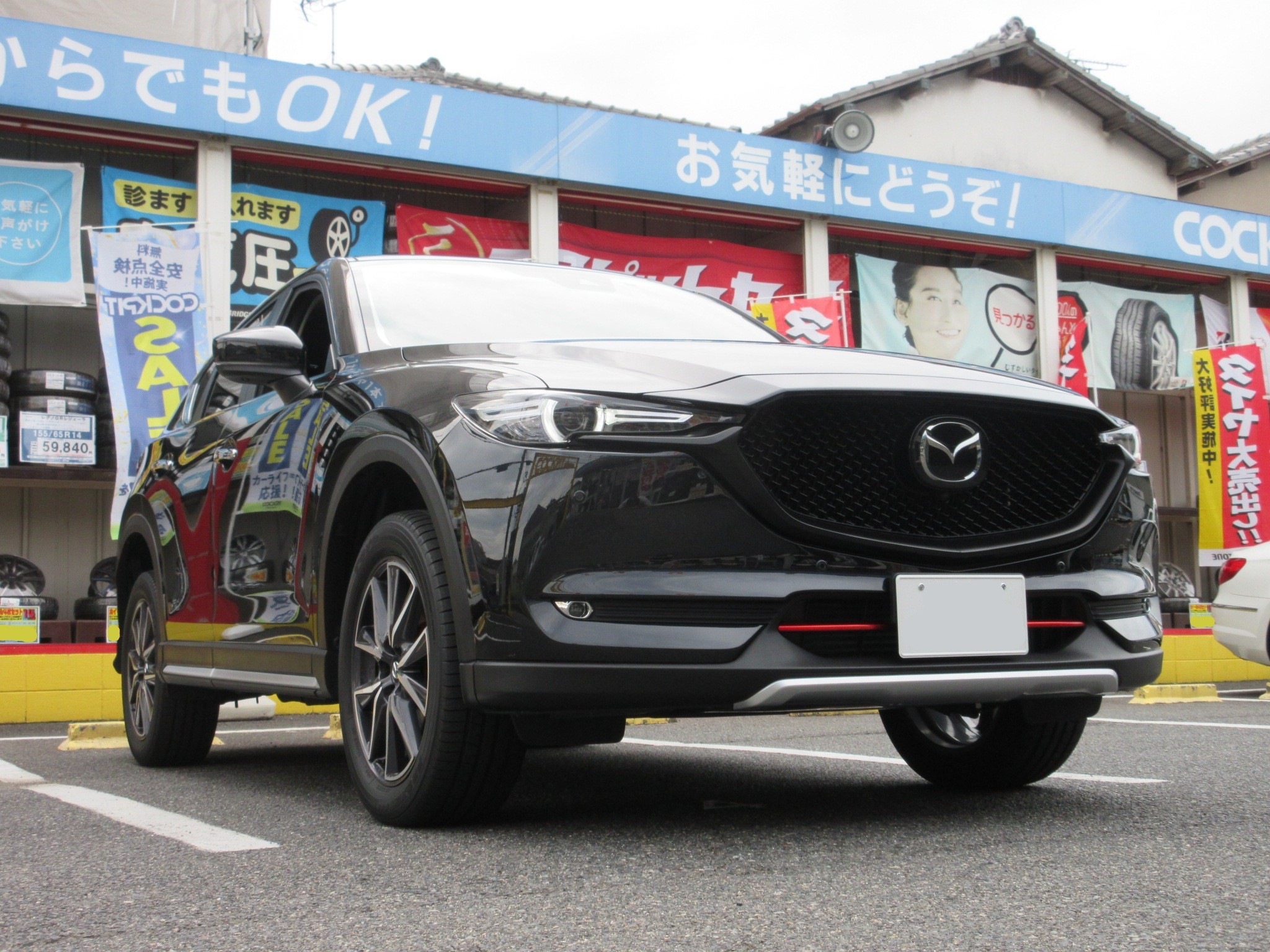 CX-５（KF） リフトアップスペーサー取り付け | マツダ CX-5 足まわり