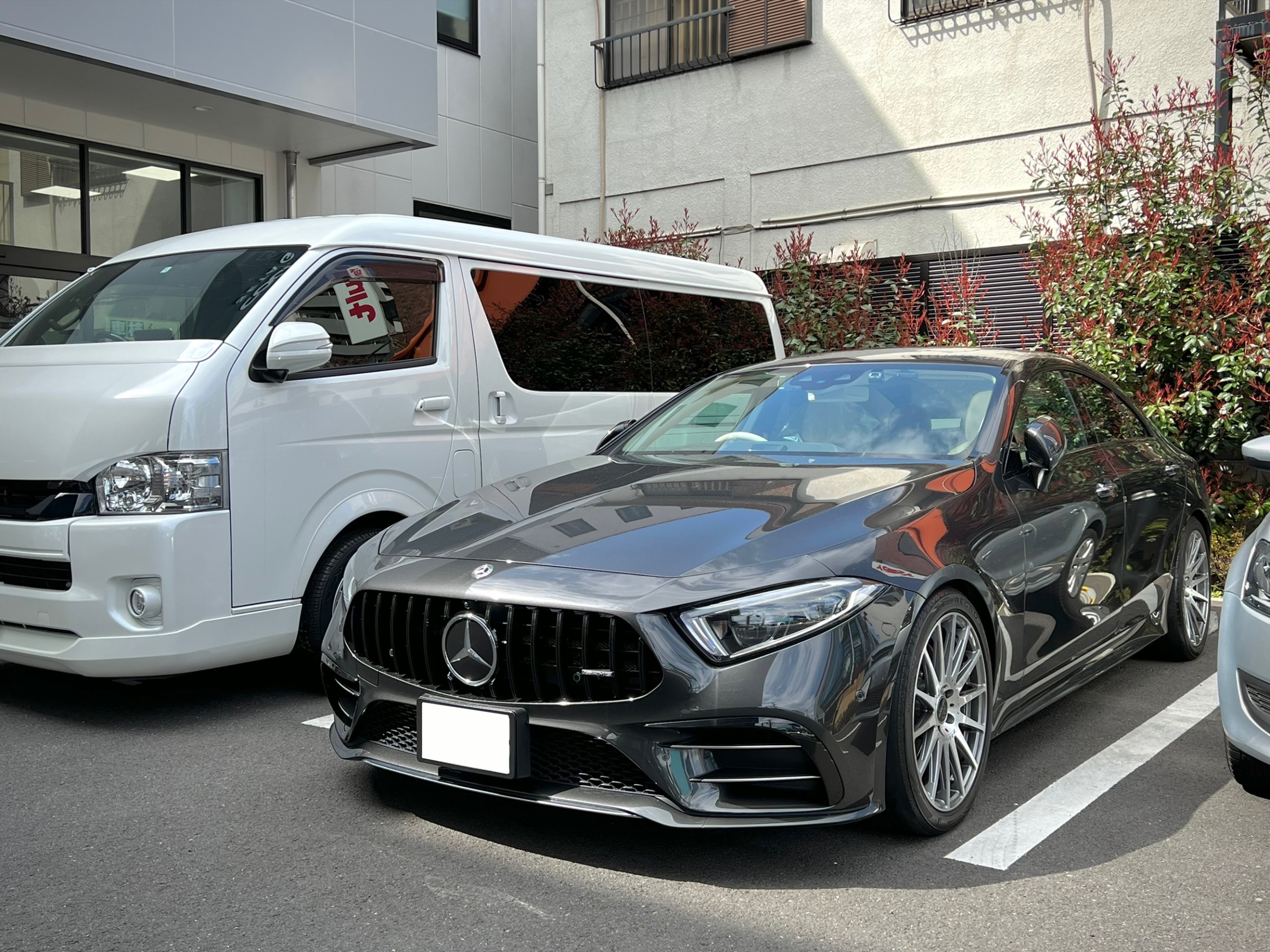 純正品】メルセデスベンツトランクスポイラCLS53AMG CLS220 450