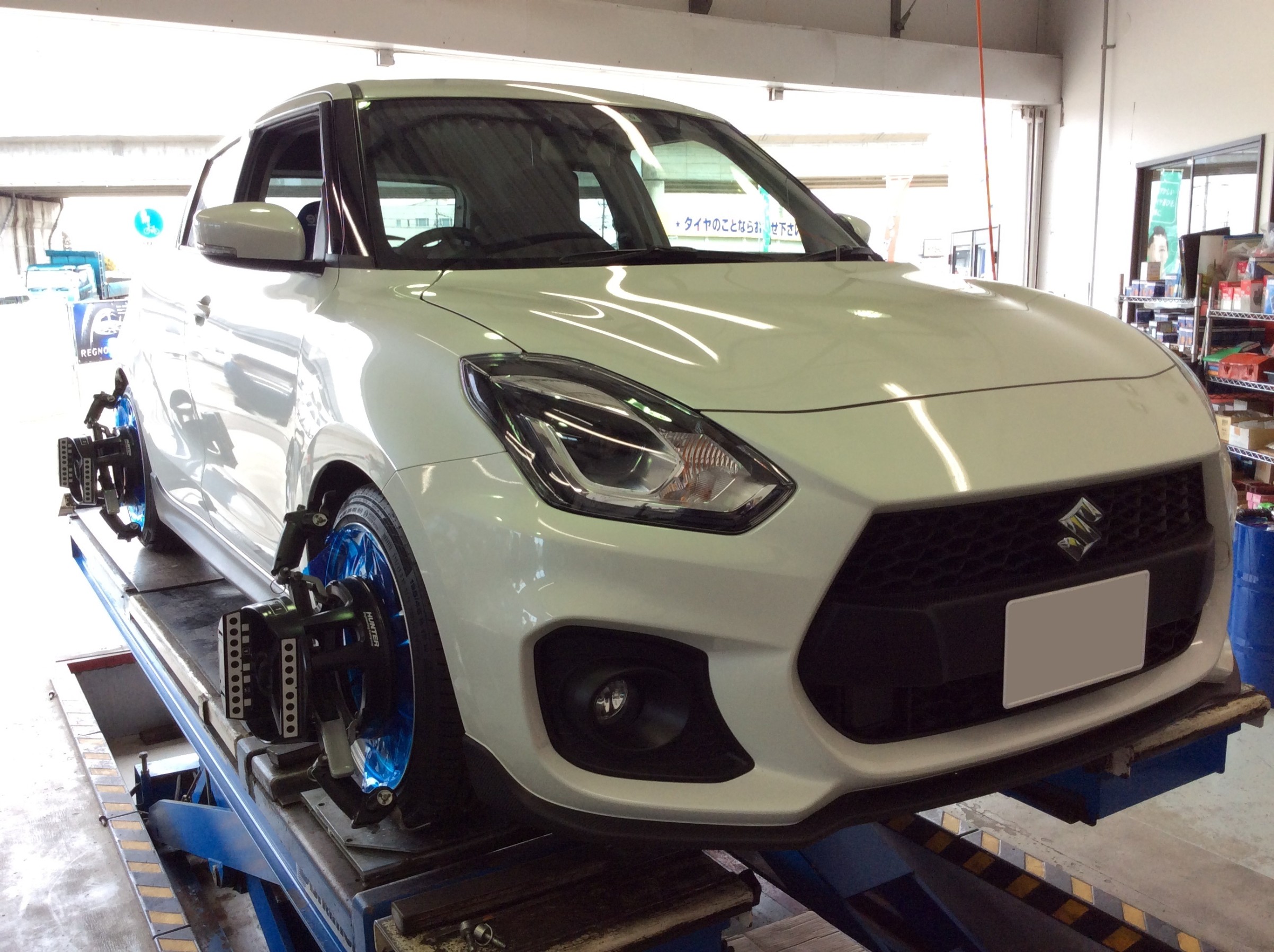 スイフトスポーツ ZC33S 車高調取り付けます！ | スズキ
