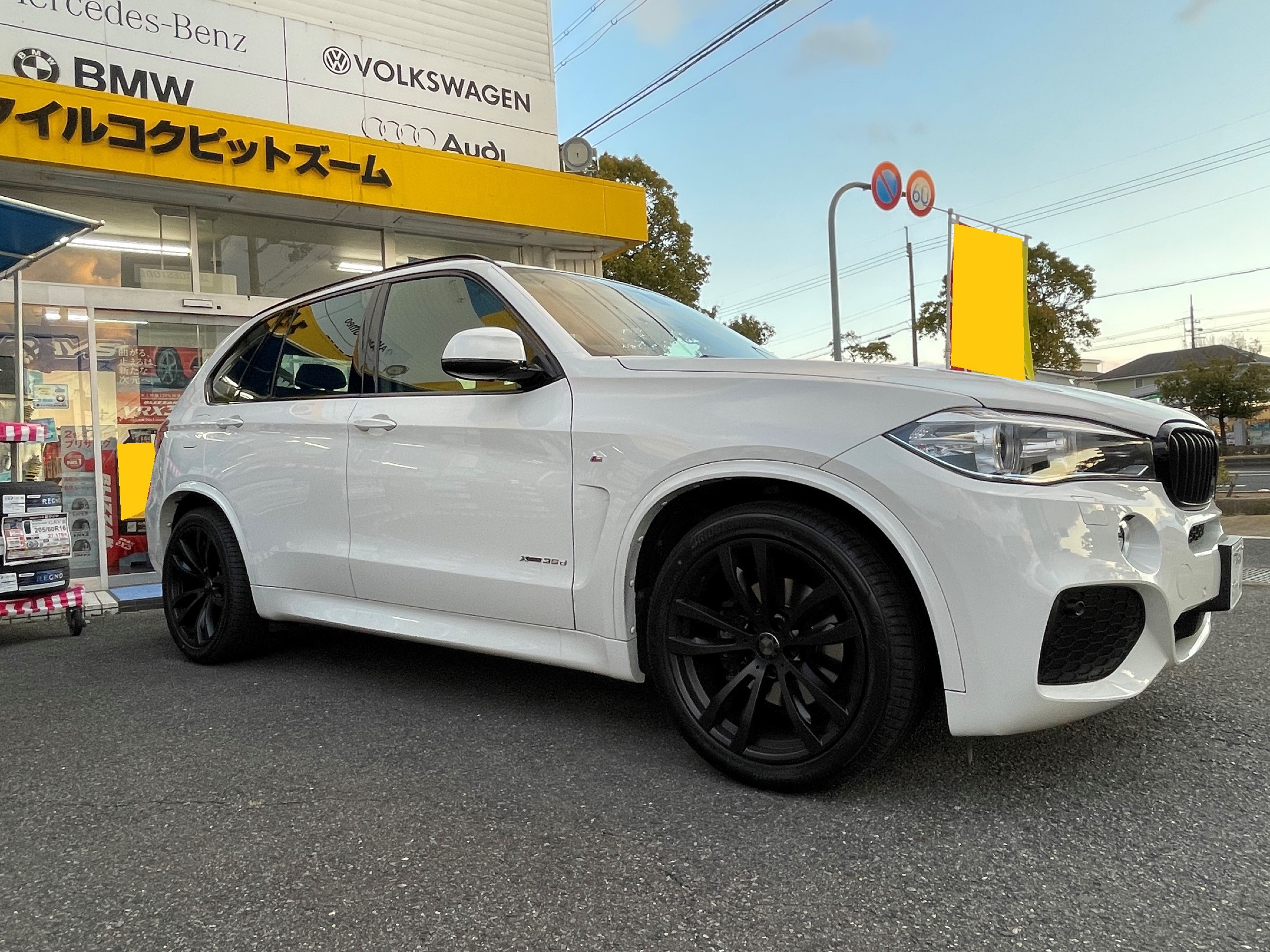 ☆タイヤはタイヤでもサイズの違いでびっくり BMW X5☆ | BMW X5