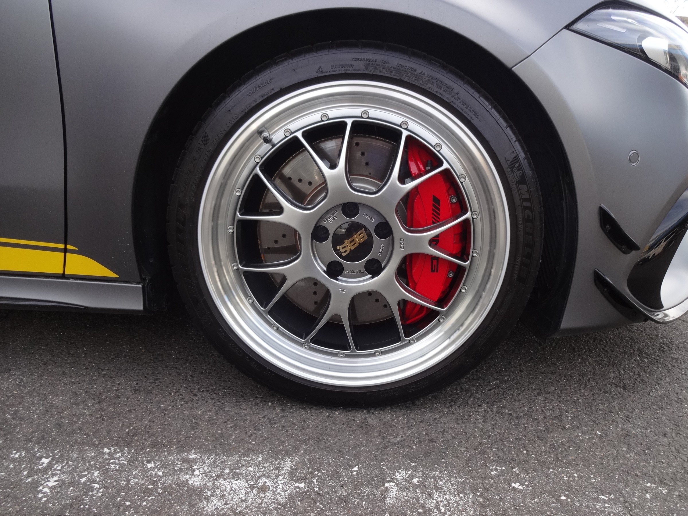 とりあえずビールBBS LM-R 9.5×20 +45アルミホイール 2本 とりあえずビール