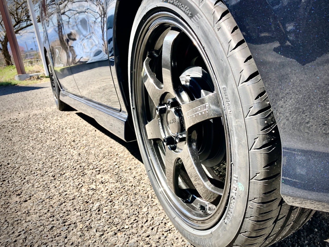 JF4 HONDA N-BOX Custom ✖ POTENZA Adrenalin RE004 ✖ VOLK RACING