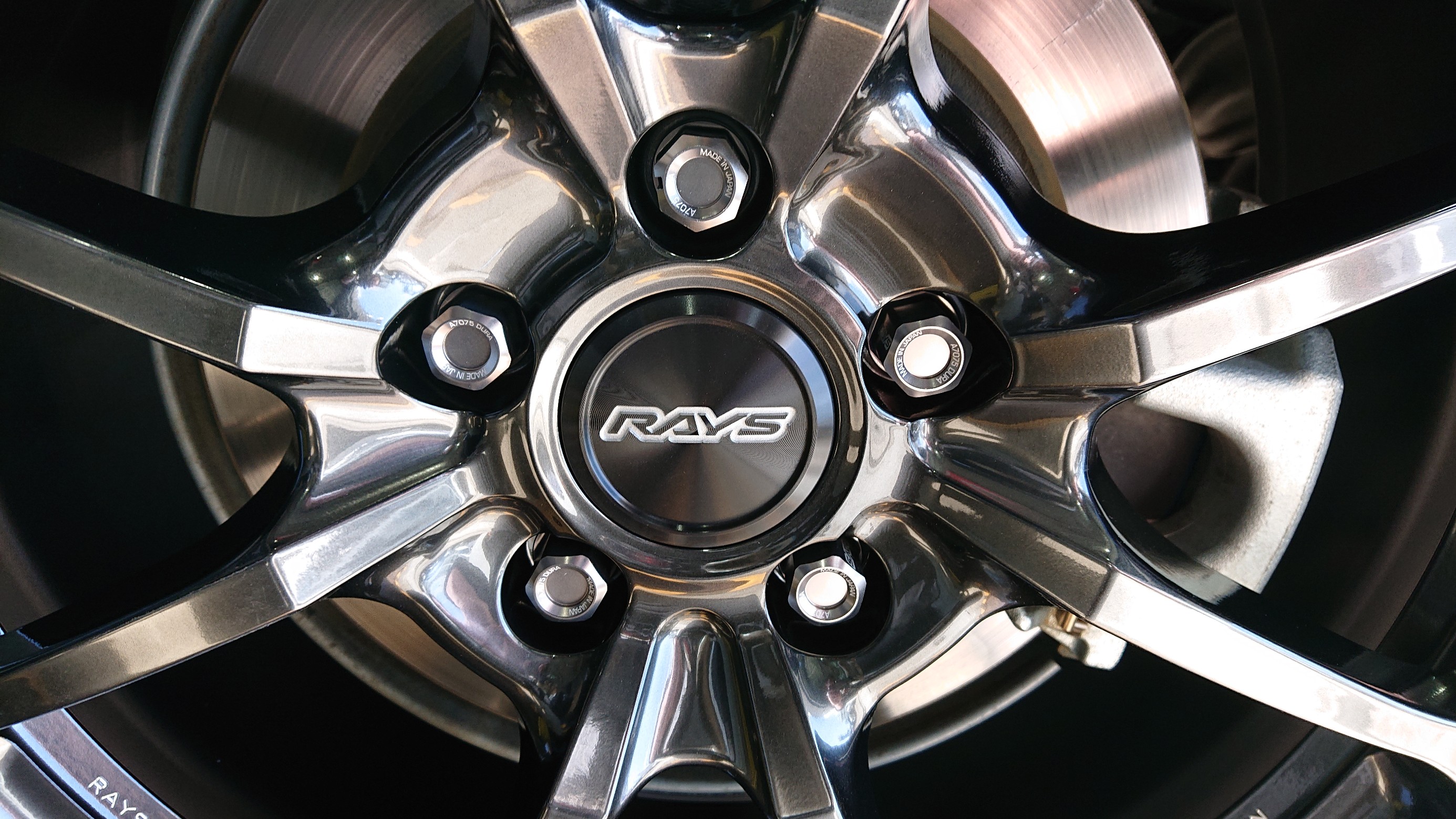 レイズ ボルクレーシング NE24 シャイニングブラックメタル（HM）の