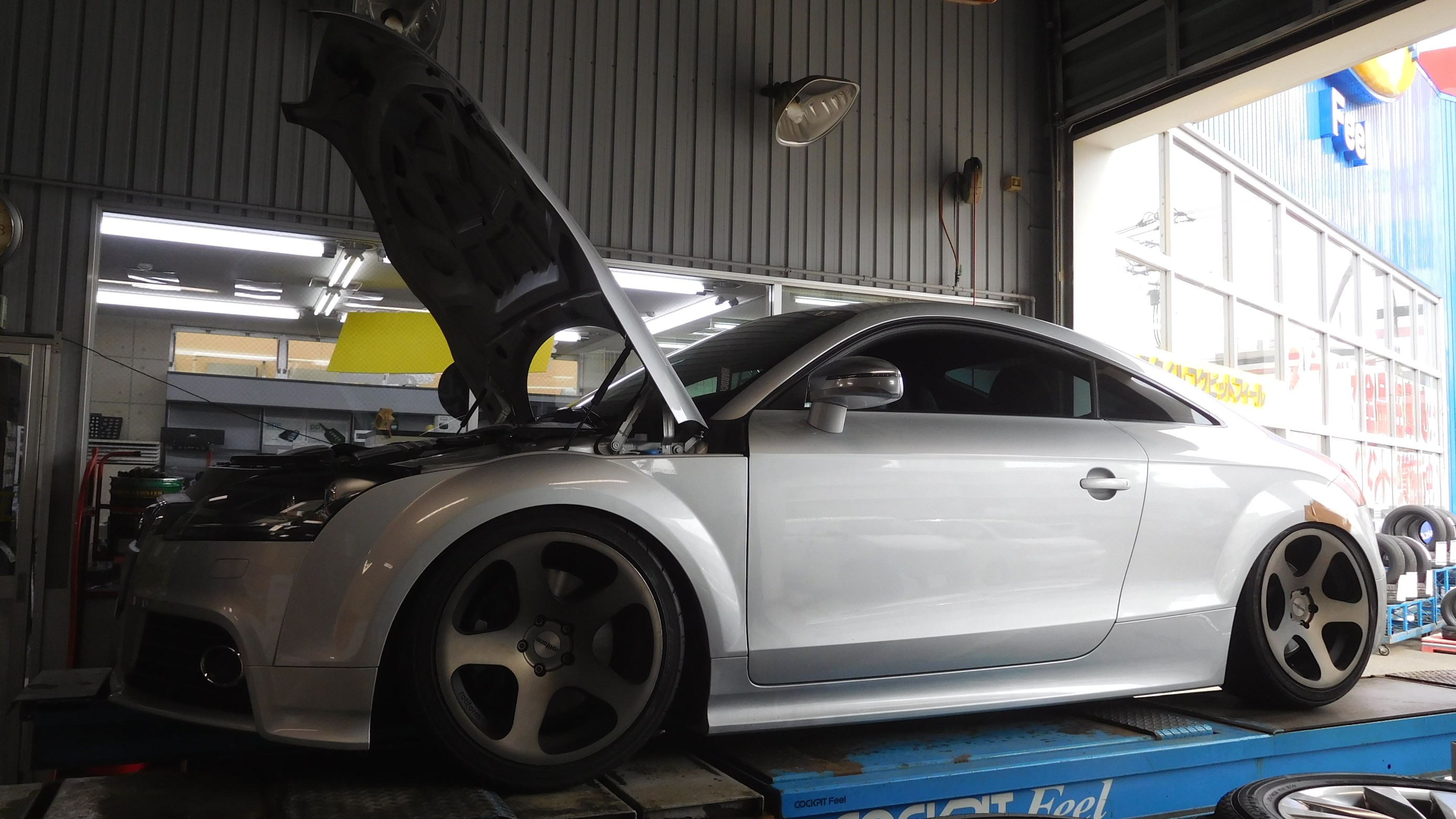 8J AUDI TT】XYZ車高調 SS TYPE-IMPを装着して頂きました