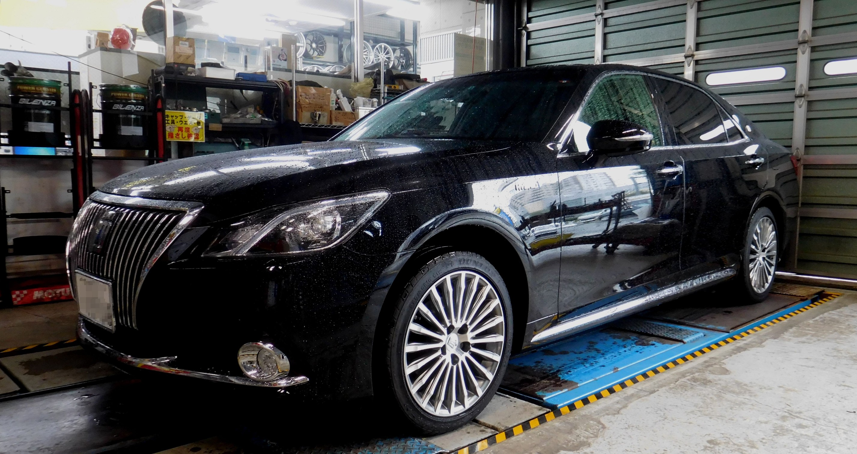 RS☆R Ti2000 取付と 4輪アライメント測定＆調整作業 ／ トヨタ