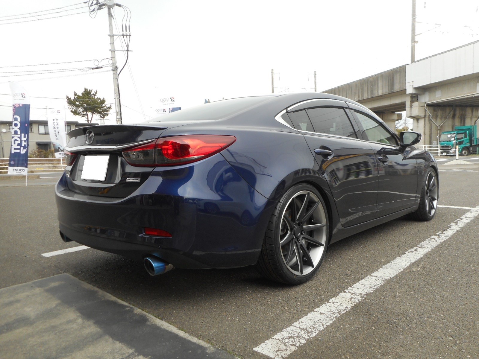 ②GJアテンザ純正高輝度ホイール 19インチ CX-5 CX-8