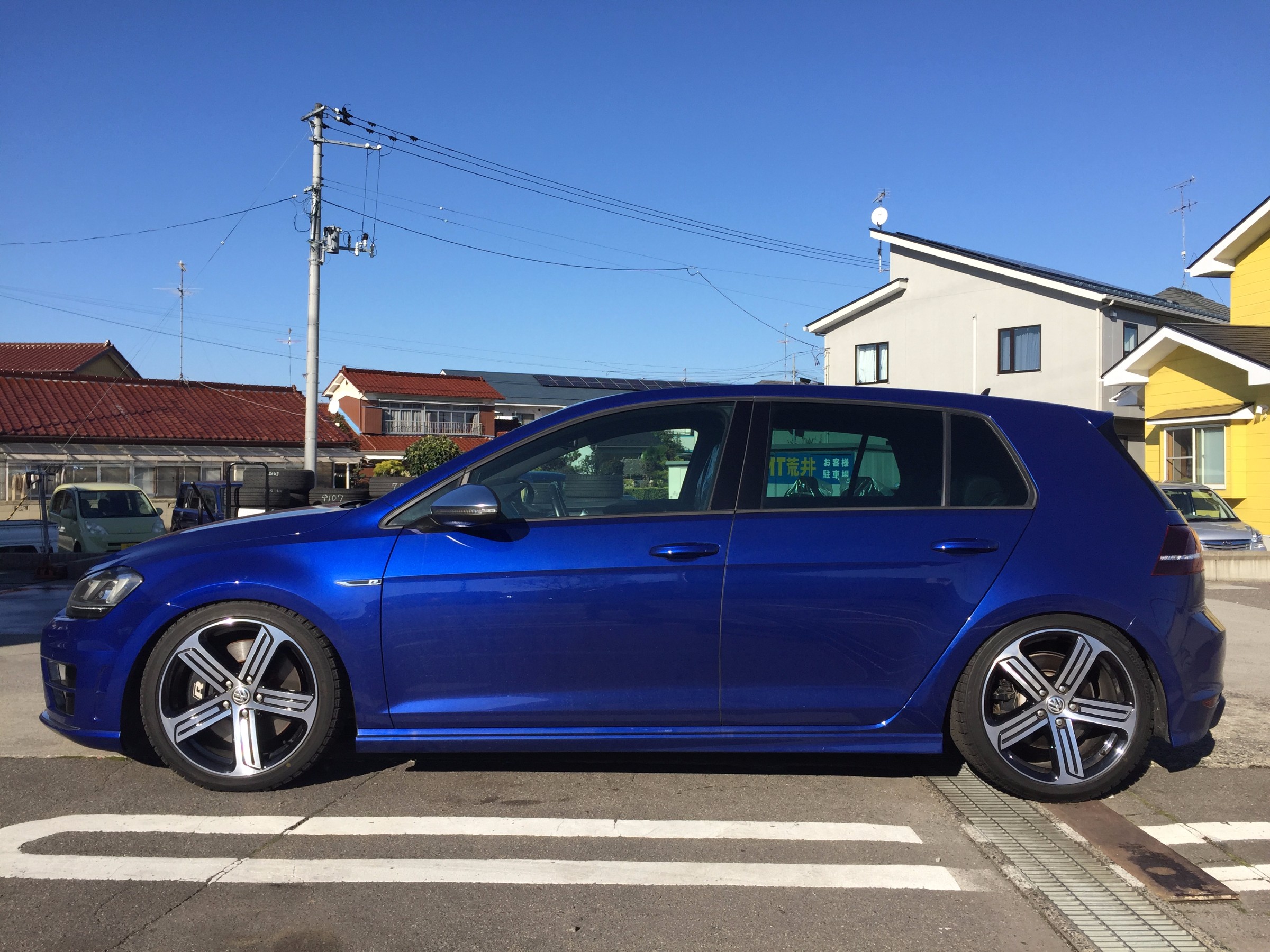 GOLF-7R 足回りセットアップ ＆ レカロ シート