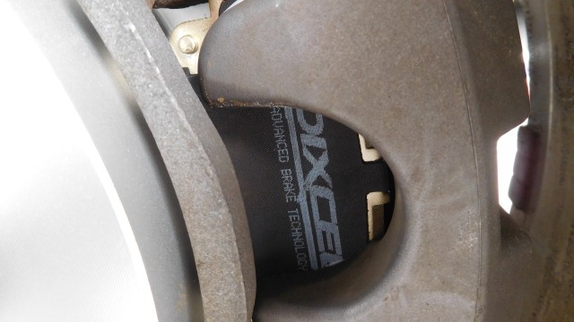 LEXUS RX450h GYL15W のブレーキパッド＆ブレーキローター交換作業