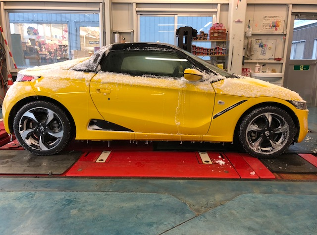 S660にhks車高調導入 スタッフ日記 コクピット 107 車のカスタマイズにかかわるスタッフより