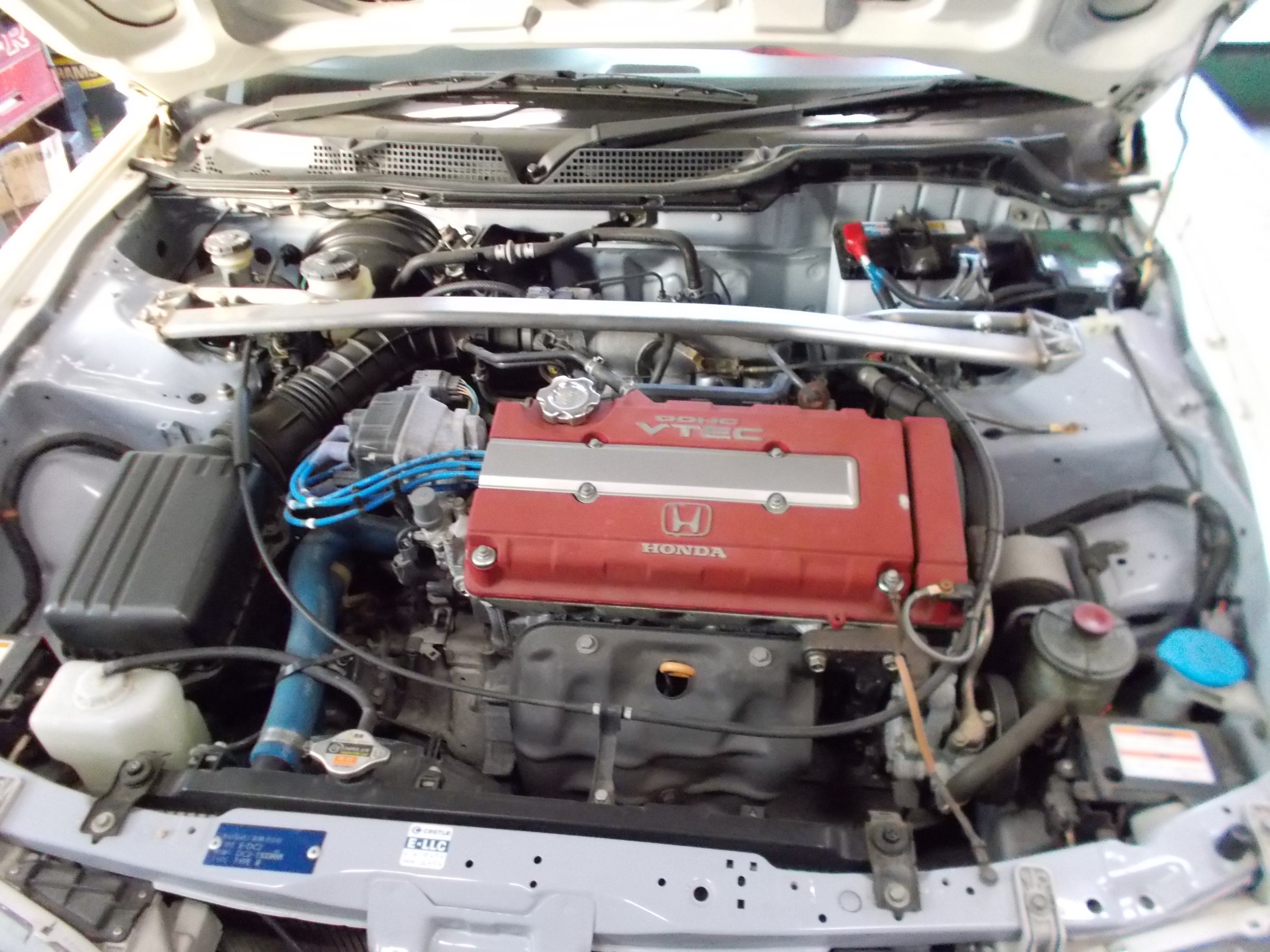 インテグラタイプR エンジンオイル＆ミッションオイル交換。 ホンダ インテグラ タイプR メンテナンス（オイル・バッテリー他
