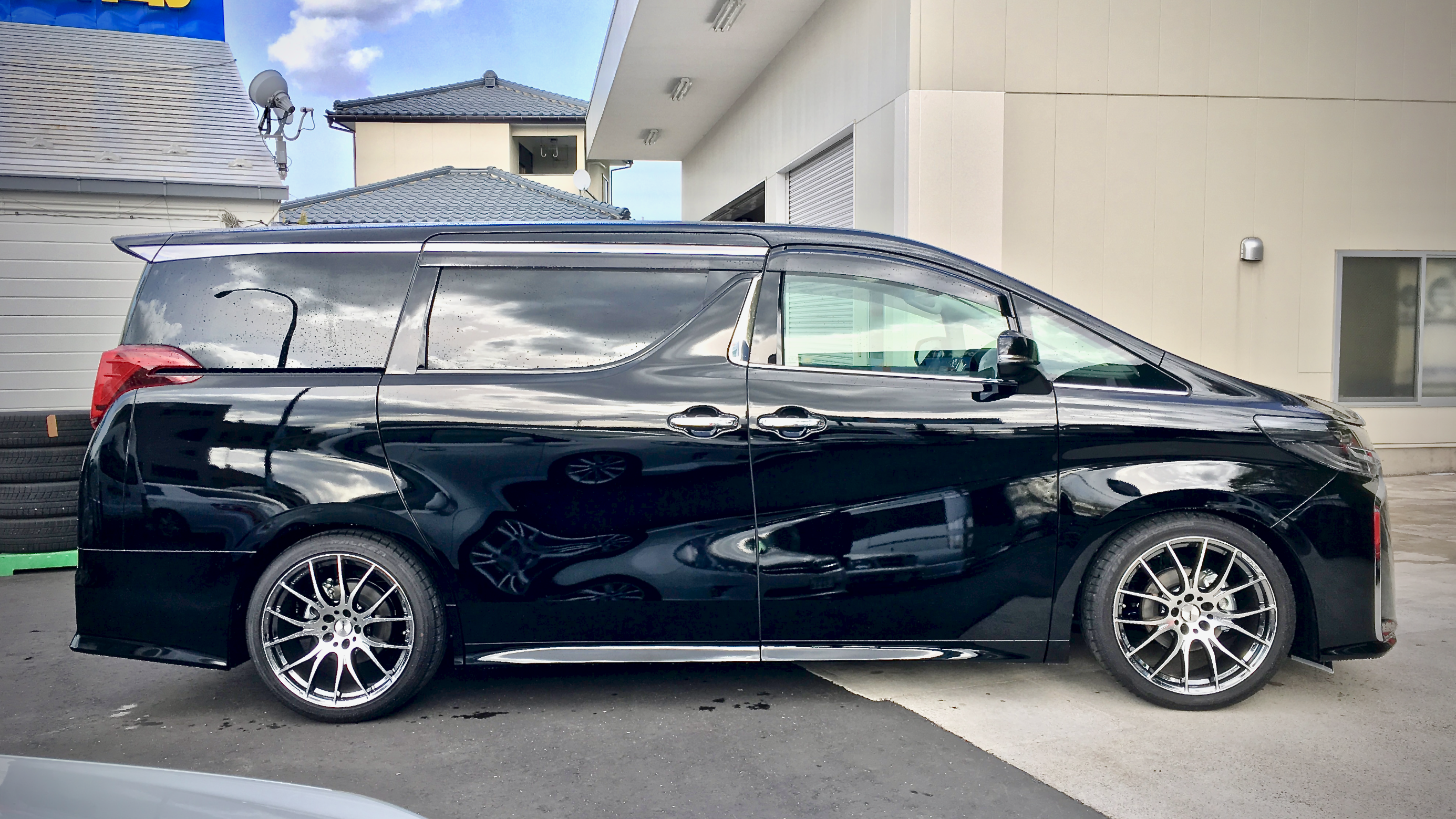  AGH30W TOYOTA ALPHARD RAYS HOMURA 2X7 TEIN FLEX 