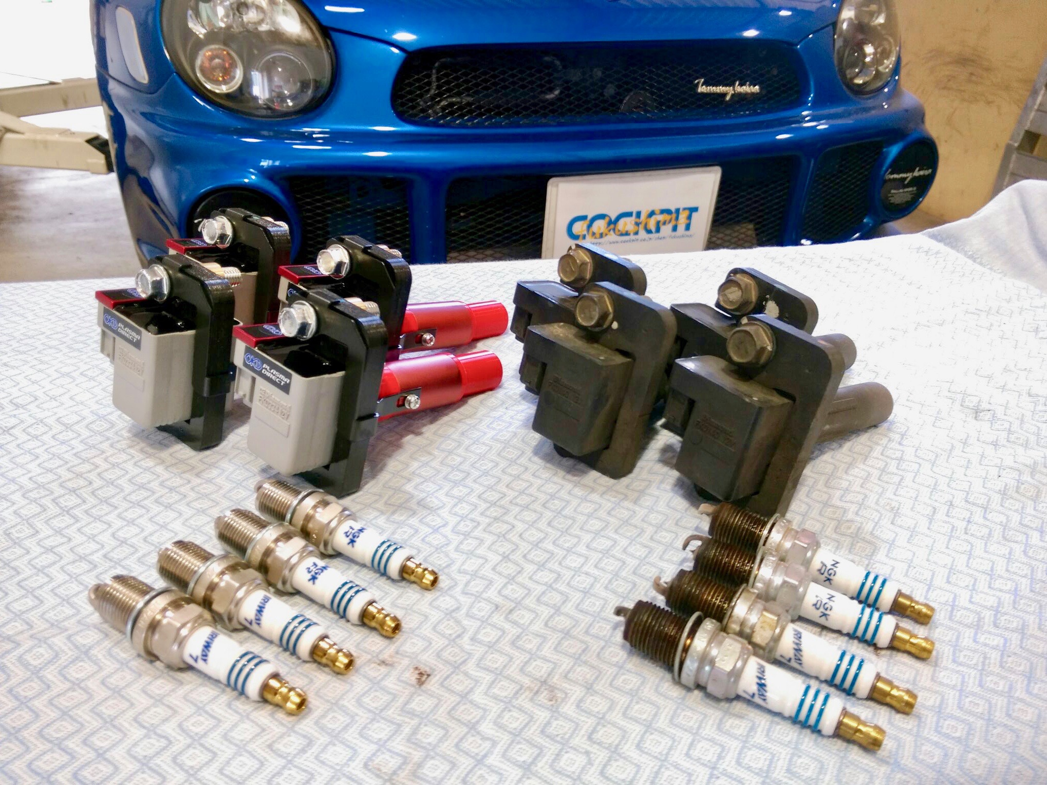 GDB改 IMPREZA Tommykairaにプラズマダイレクト＆プラズマスパーク