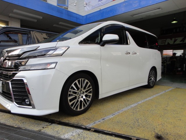 30ヴェルファイア ローダウンサス交換！ | トヨタ ヴェルファイア 足 