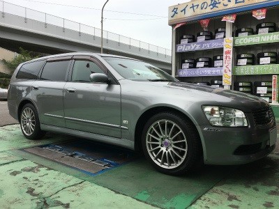 日産 M35 ステージア KYB ニューSRスペシャル ショック交換 | 日産